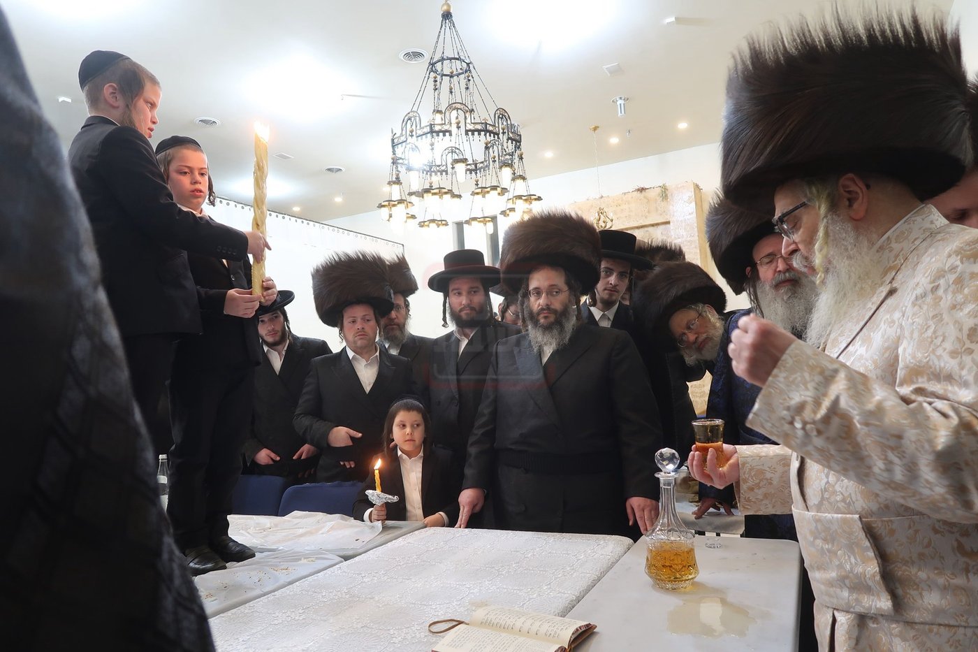 האדמו"ר מסאטמר במנוחה בפאלם ספרינגס