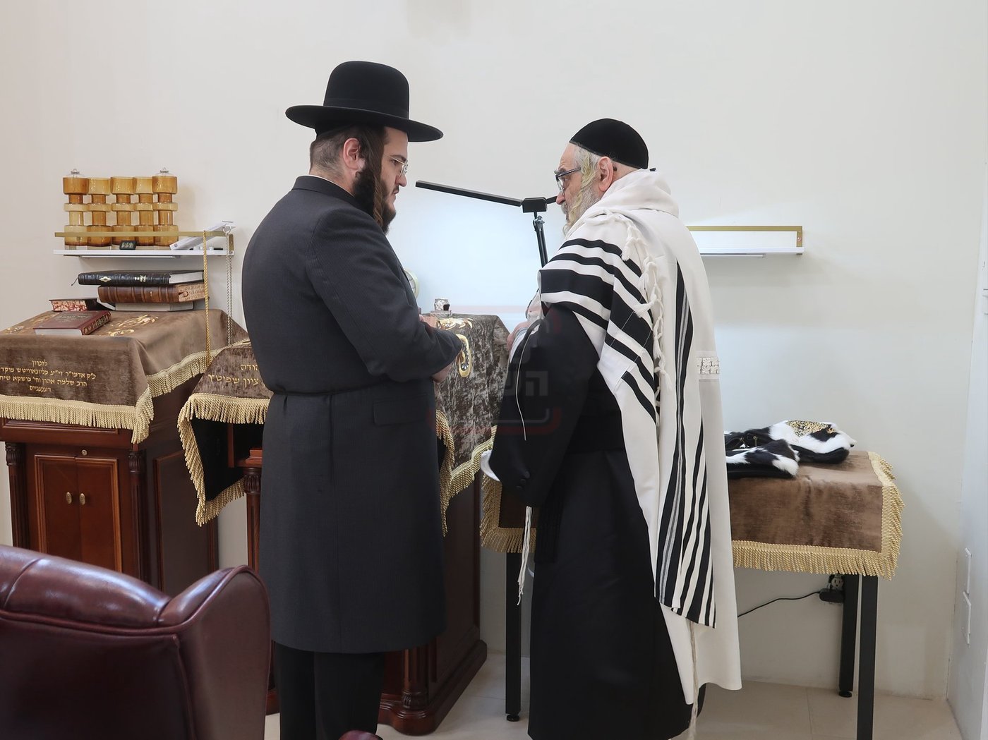 האדמו"ר מסאטמר במנוחה בפאלם ספרינגס