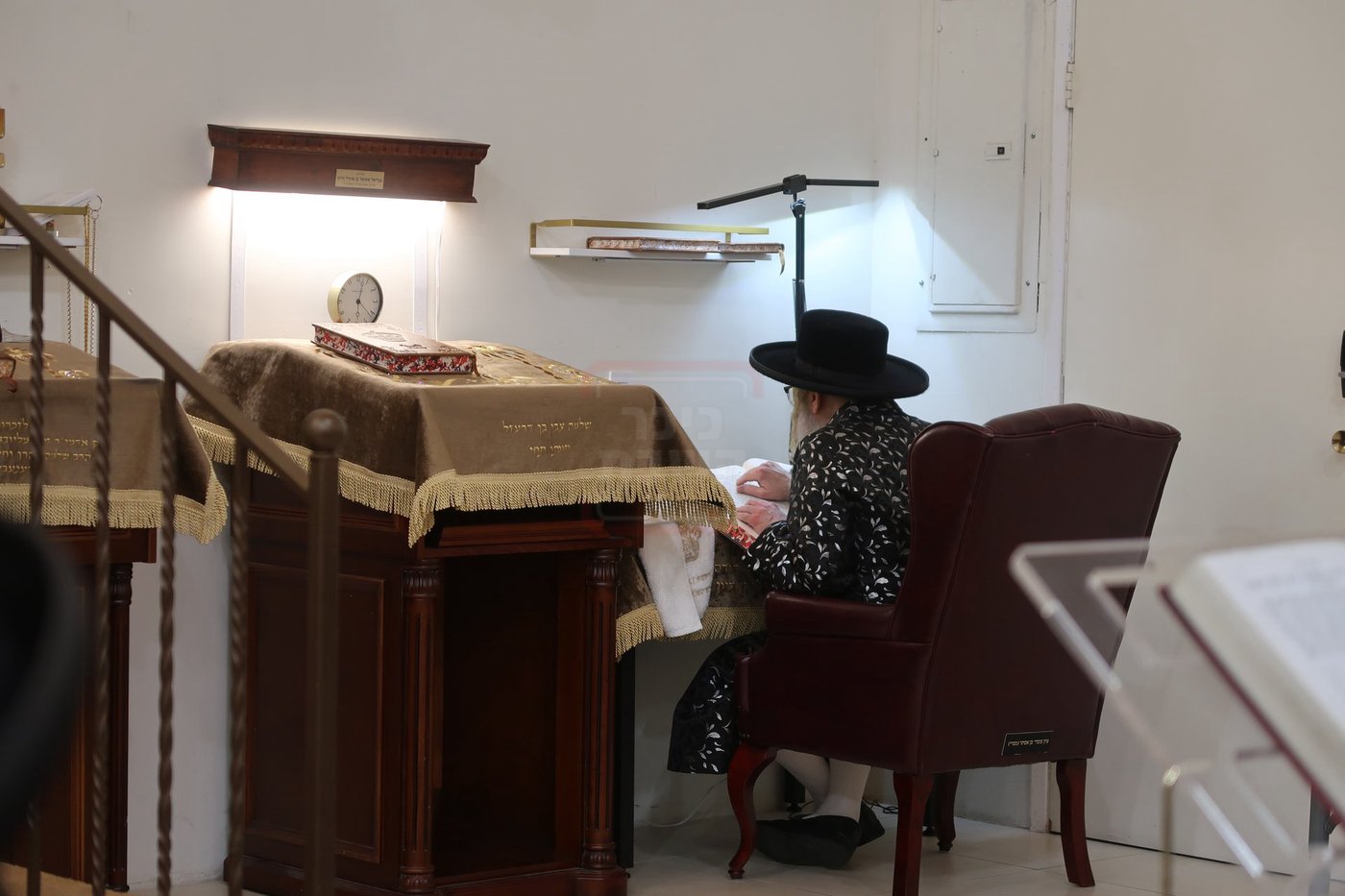 האדמו"ר מסאטמר במנוחה בפאלם ספרינגס