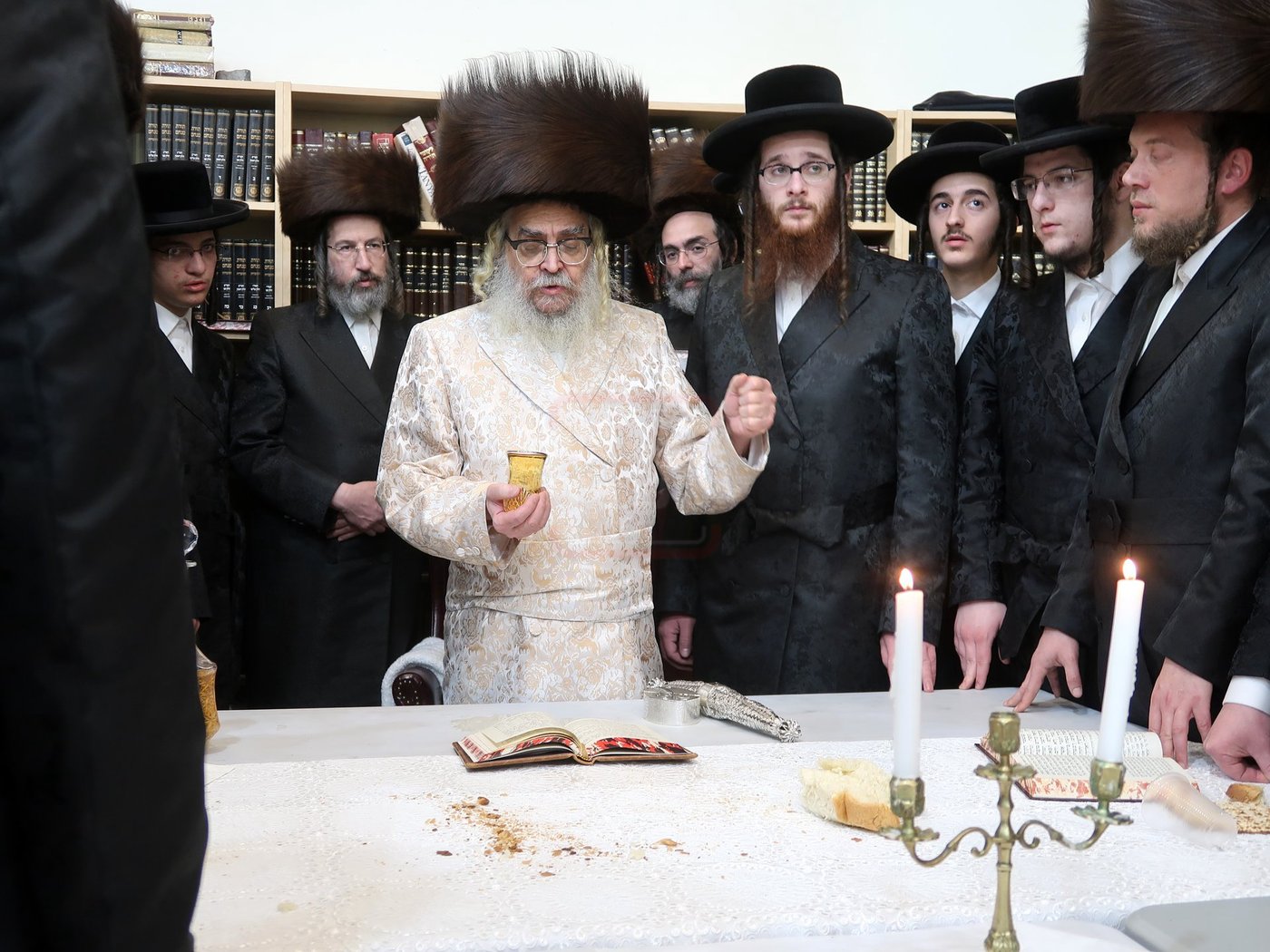 האדמו"ר מסאטמר במנוחה בפאלם ספרינגס