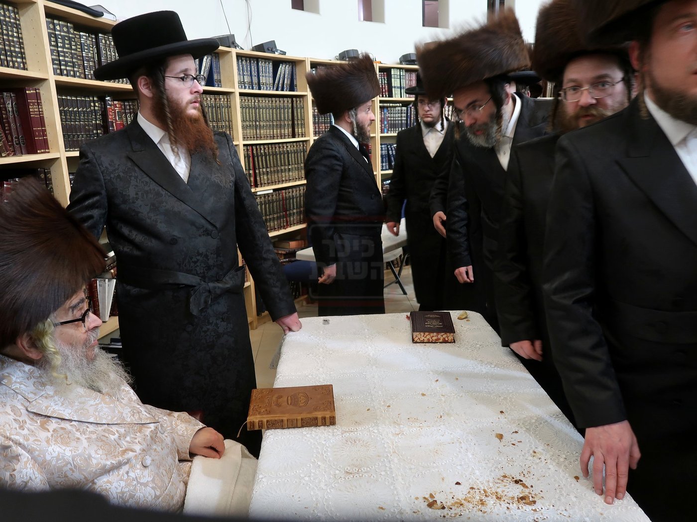 האדמו"ר מסאטמר במנוחה בפאלם ספרינגס