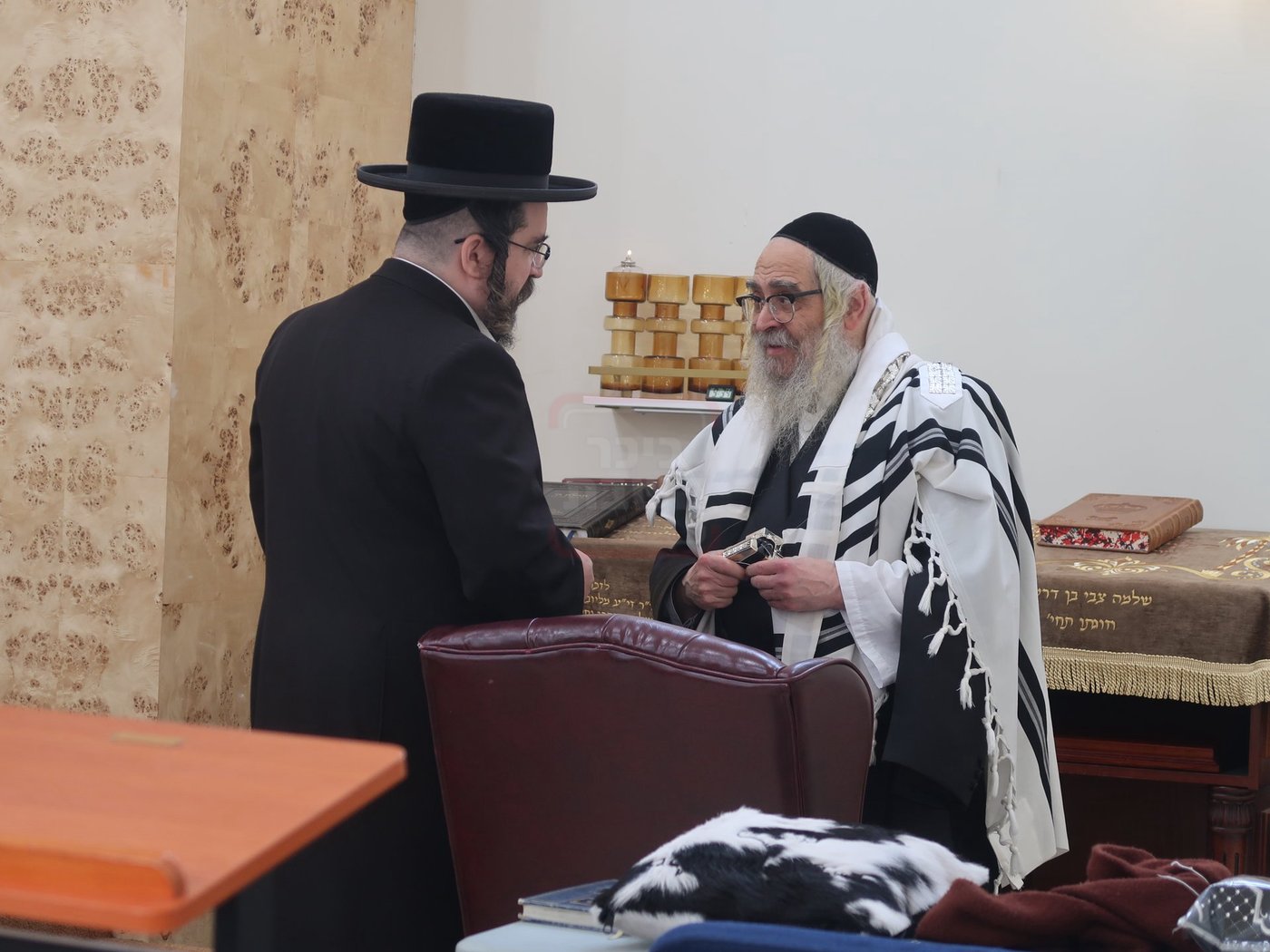 האדמו"ר מסאטמר במנוחה בפאלם ספרינגס
