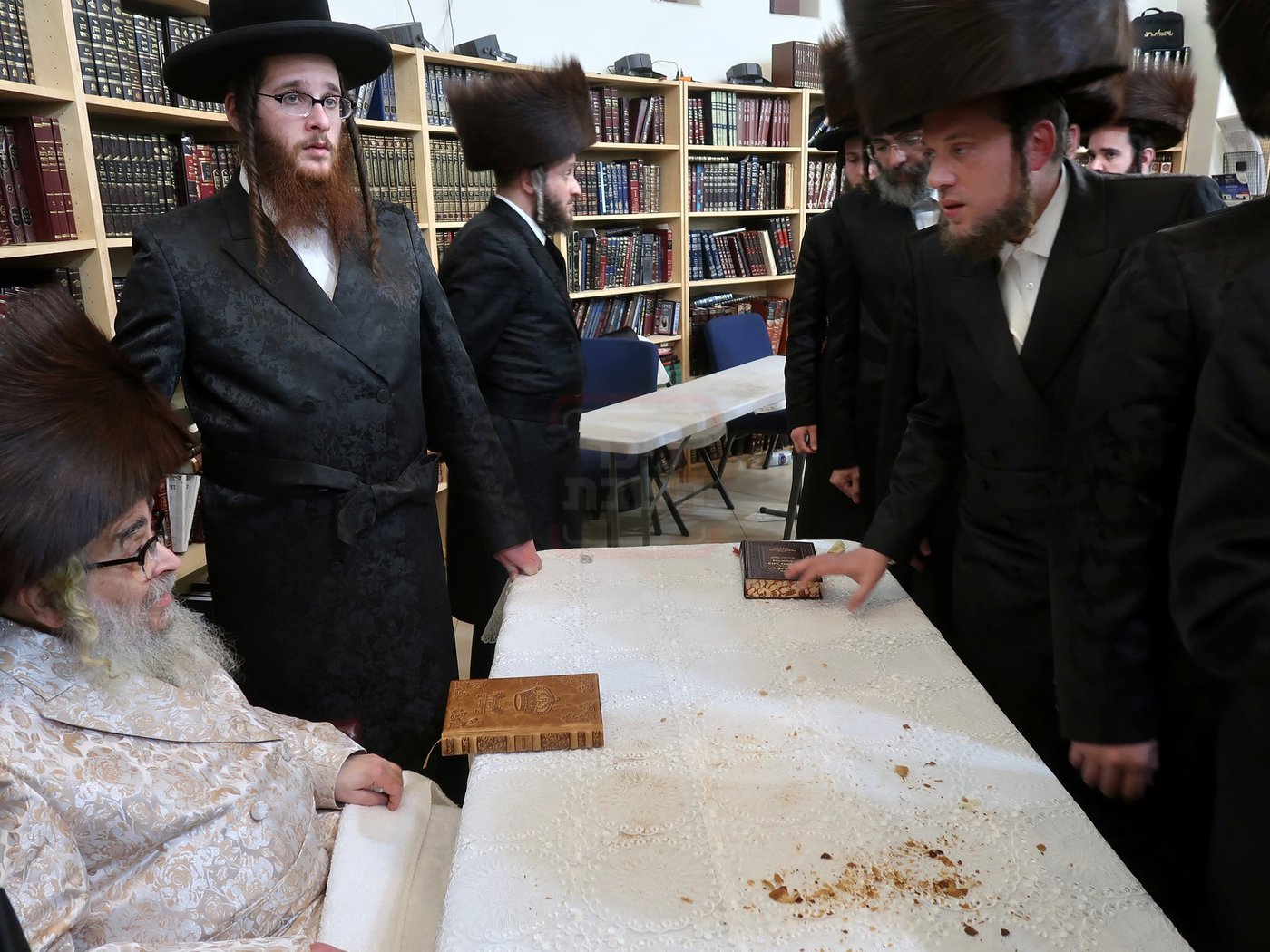 האדמו"ר מסאטמר במנוחה בפאלם ספרינגס