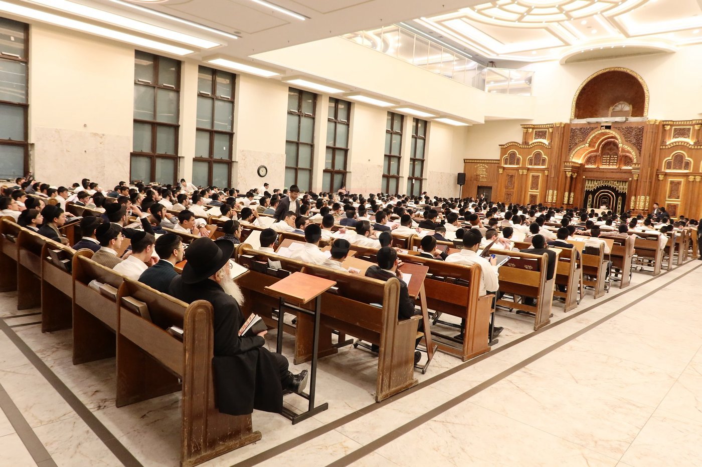 הגר"ד לנדו בישיבת 'משכנות התורה'
