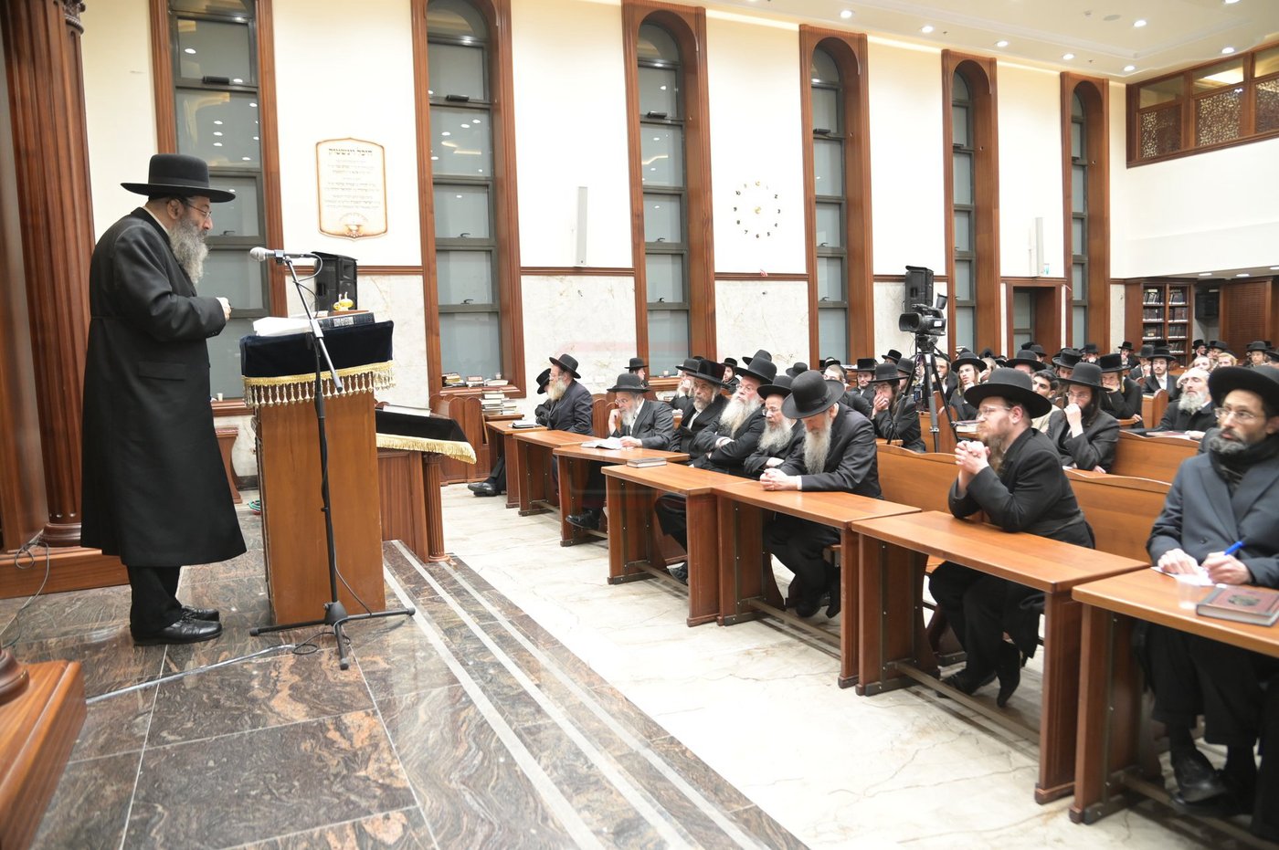 עצרת מספד להגאון רבי יוסף זאב פיינשטיין זצ"ל