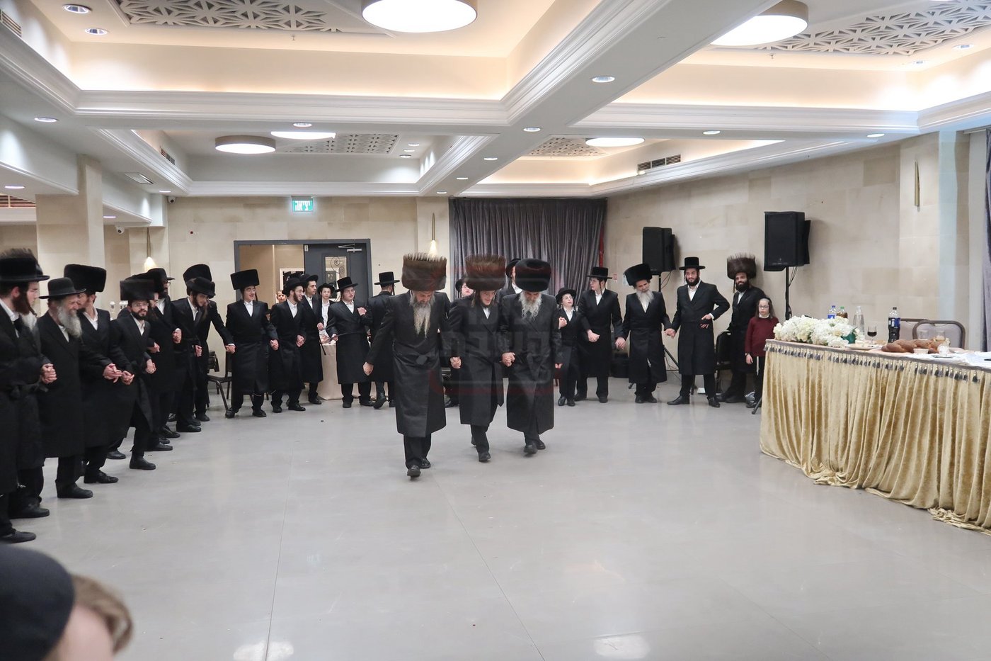 שמחת שבע הברכות לבת האדמו"ר מאשלג