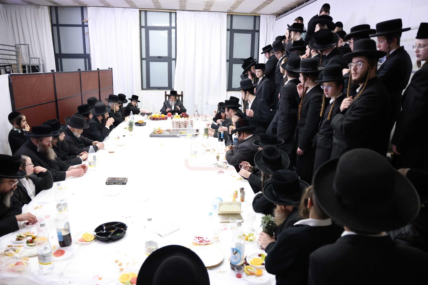 האדמו"ר מדינוב בטיש ט"ו בשבט