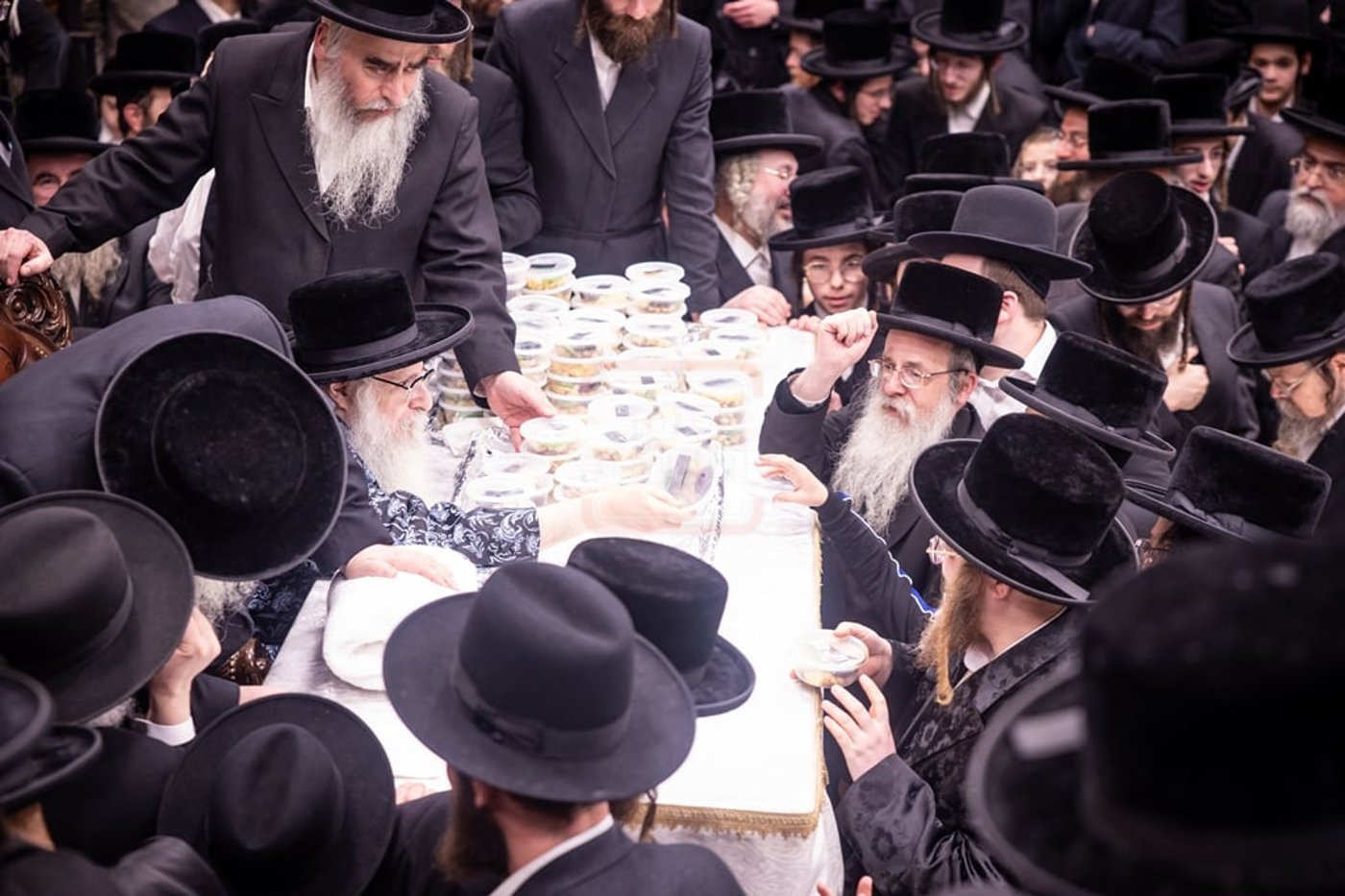 חמשה עשר בשבט בחצר הקודש צאנז קלויזענבורג
