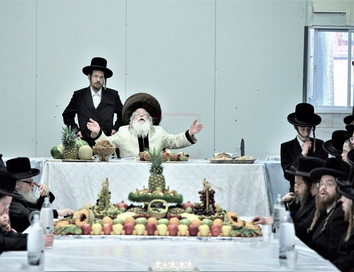 ט"ו בשבט בחצה"ק נדבורנה ירושלים