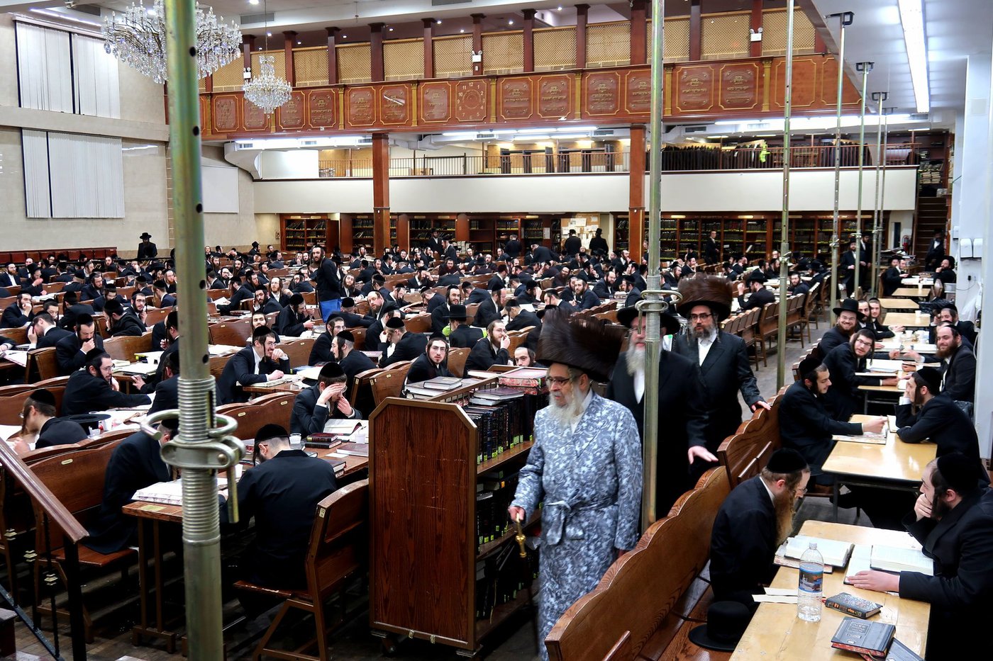 האדמו"ר מסאטמר בביקור בכולל