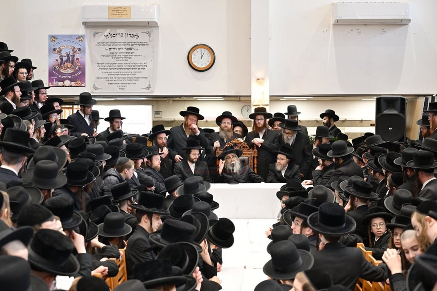 האדמו"ר מסאטמר בביקור הוד במאנשטעסער