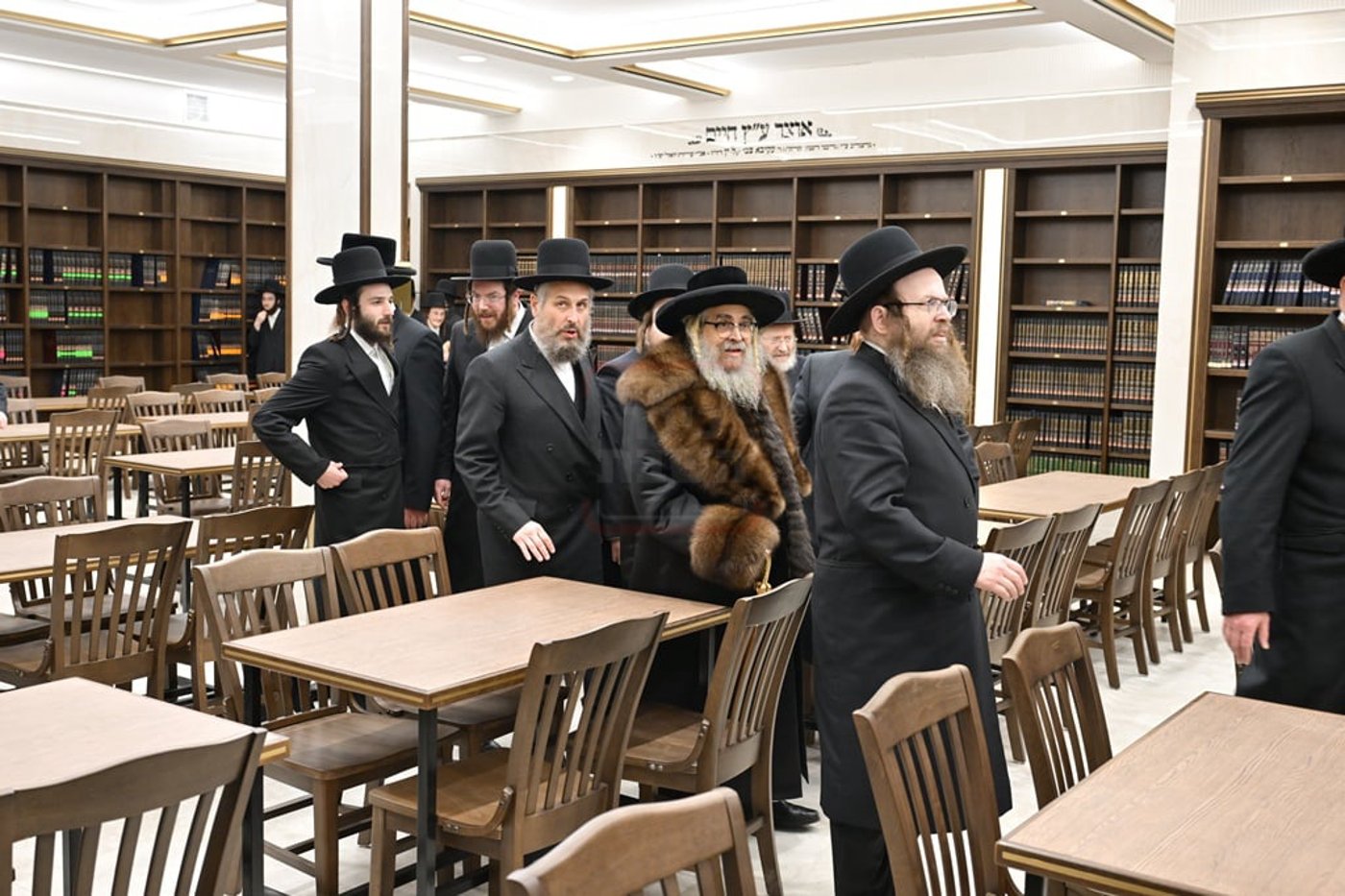 האדמו"ר מסאטמר בביקור הוד במאנשטעסער