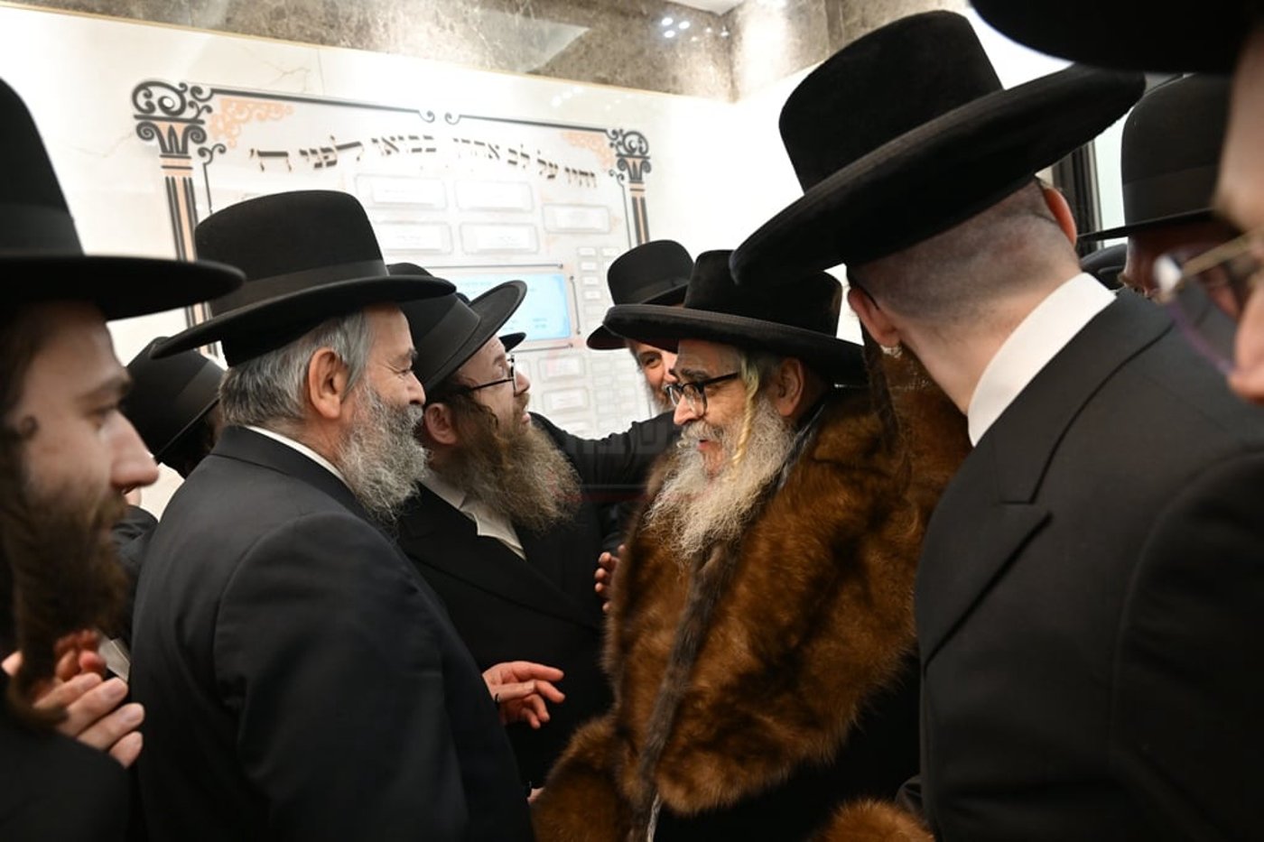 האדמו"ר מסאטמר בביקור הוד במאנשטעסער