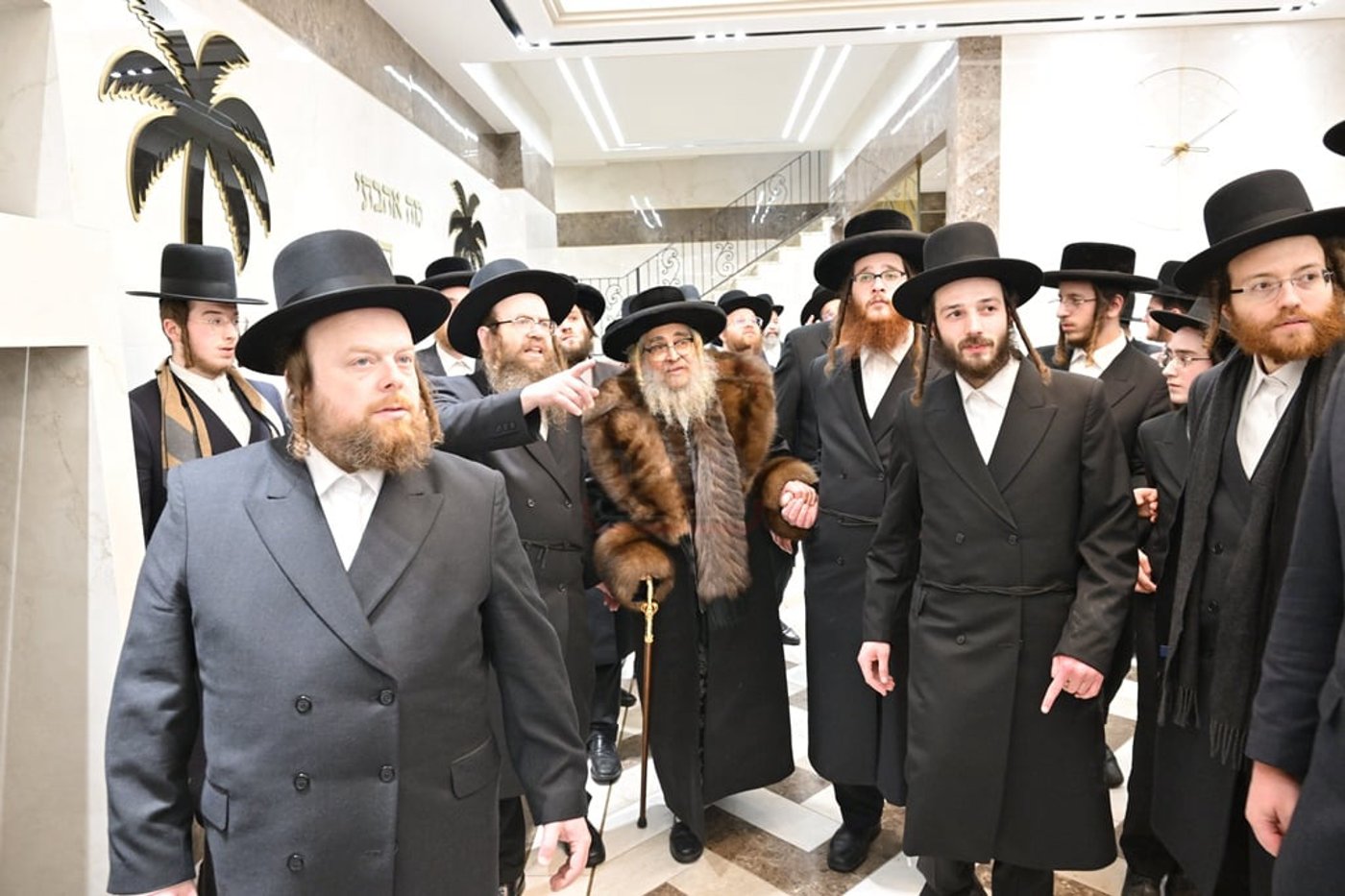האדמו"ר מסאטמר בביקור הוד במאנשטעסער