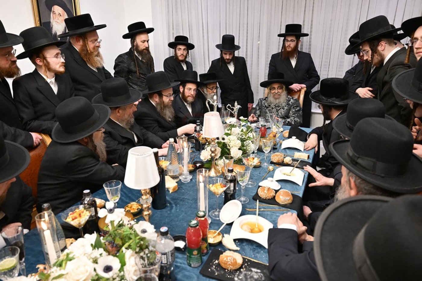 האדמו"ר מסאטמר בביקור הוד במאנשטעסער