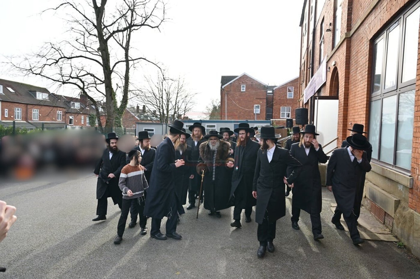 האדמו"ר מסאטמר בביקור הוד במאנשטעסער