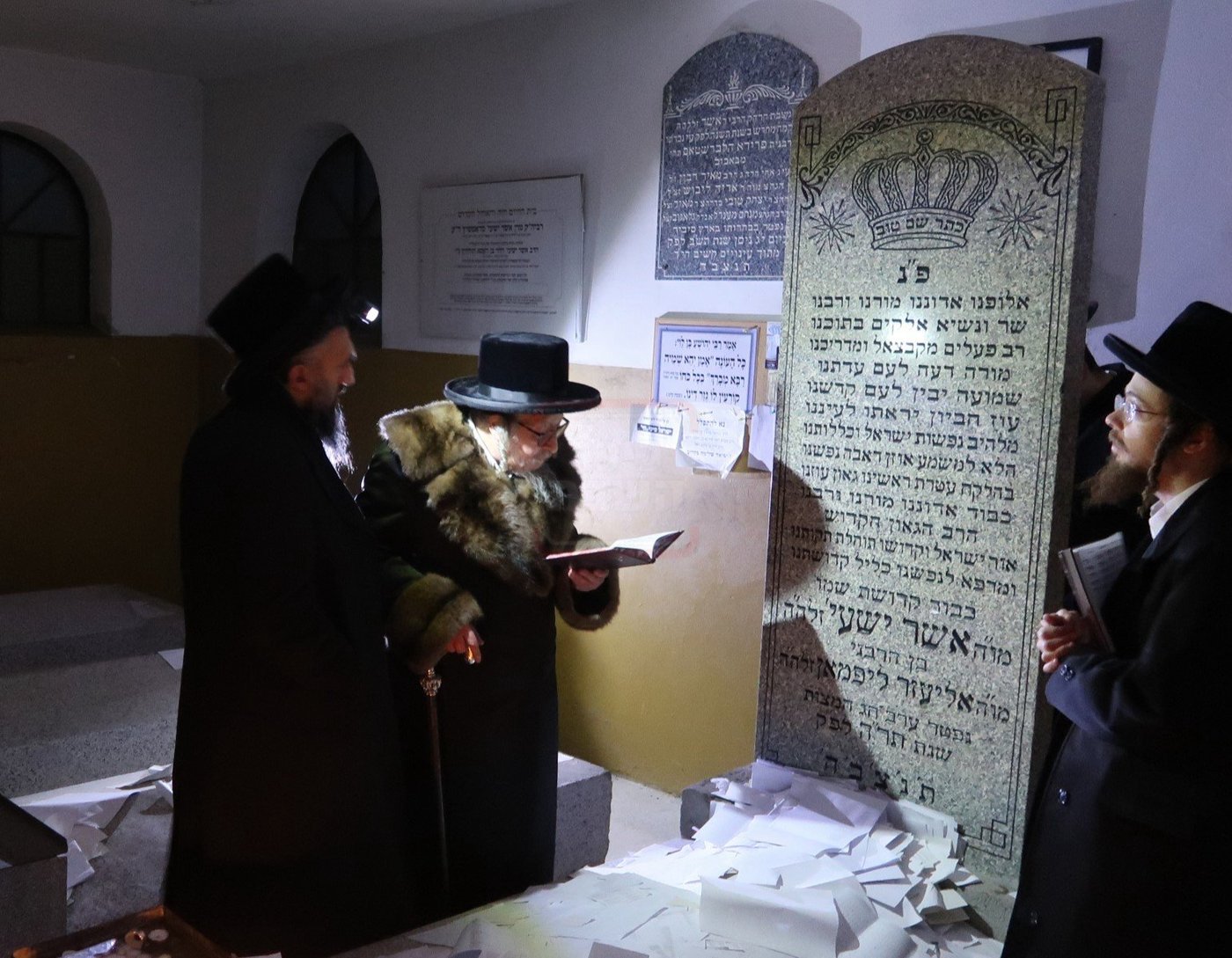 האדמו"ר מסקאליע במסע הקודש לפולין