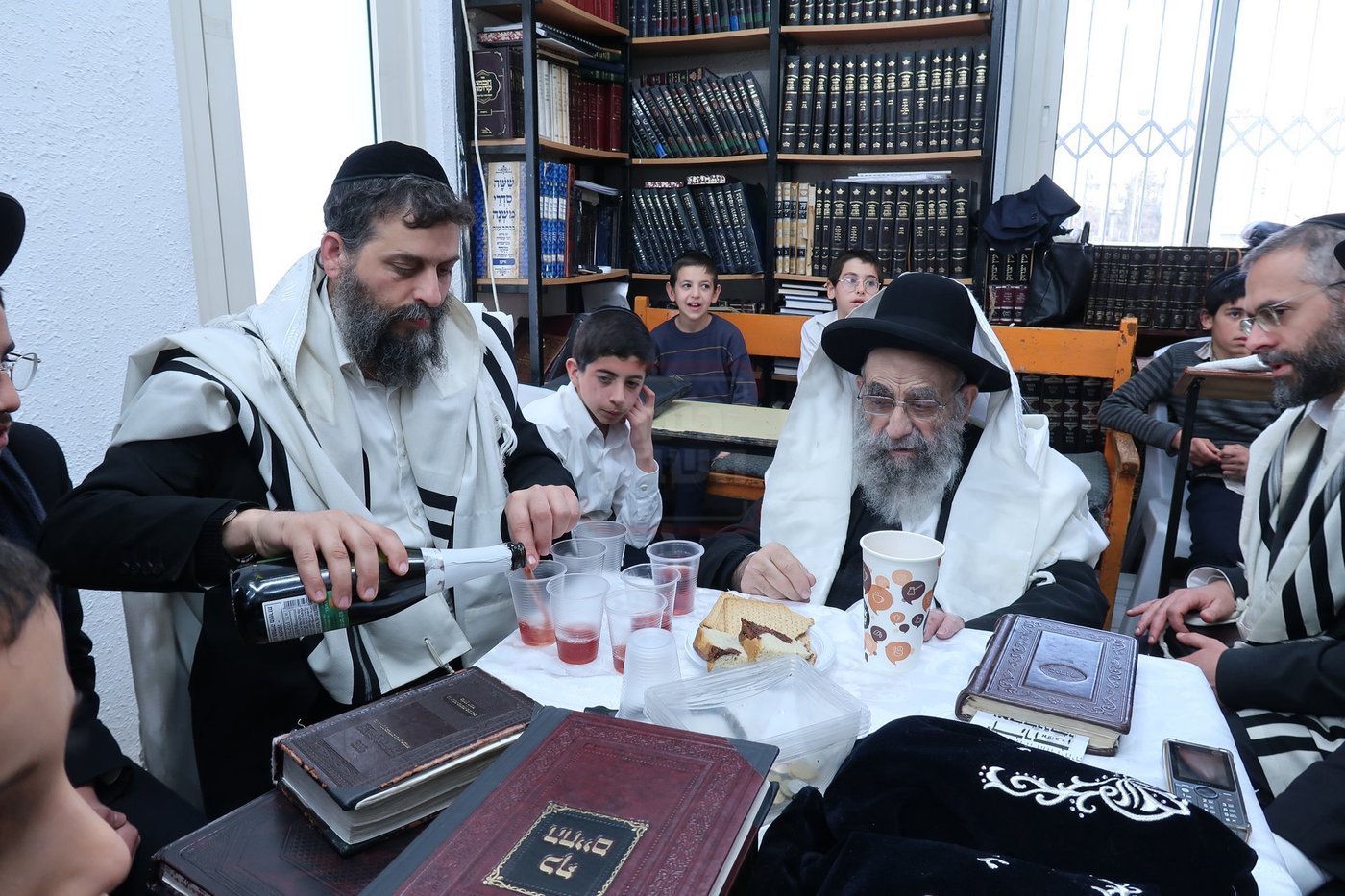 ר"ח ניסן אצל הגאון רבי משה צדקה