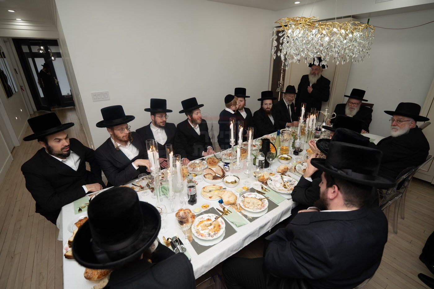הרה"צ רבי אהרן מענדיל טווערסקי בביקור במונטריאול