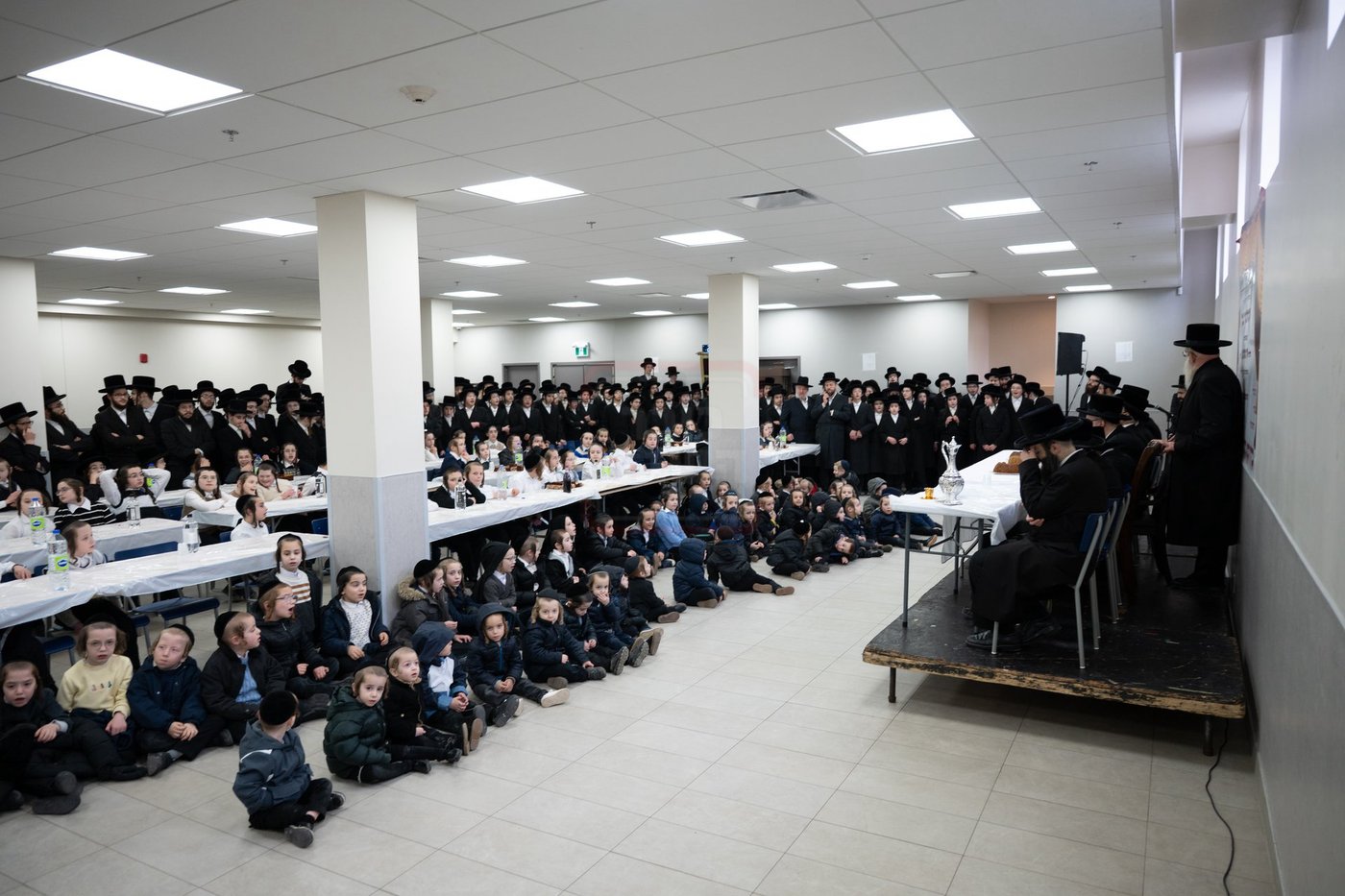 הרה"צ רבי אהרן מענדיל טווערסקי בביקור במונטריאול