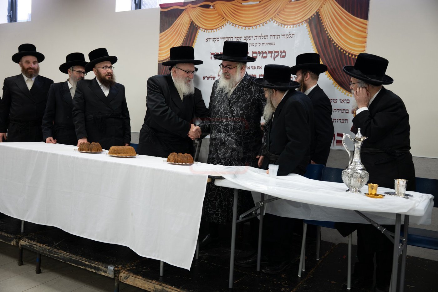 הרה"צ רבי אהרן מענדיל טווערסקי בביקור במונטריאול