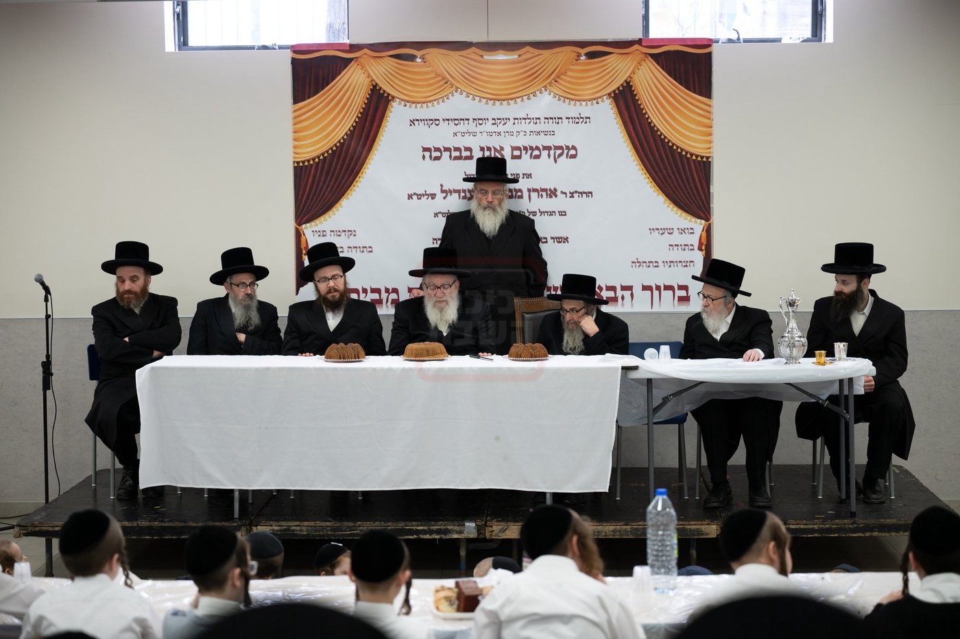 הרה"צ רבי אהרן מענדיל טווערסקי בביקור במונטריאול