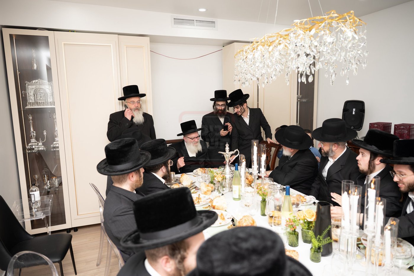 הרה"צ רבי אהרן מענדיל טווערסקי בביקור במונטריאול