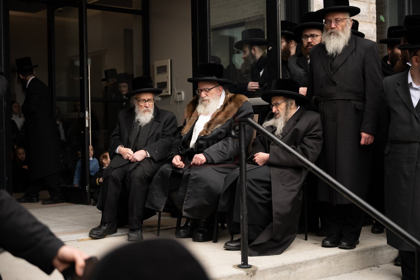 הרה"צ רבי אהרן מענדיל טווערסקי בביקור במונטריאול