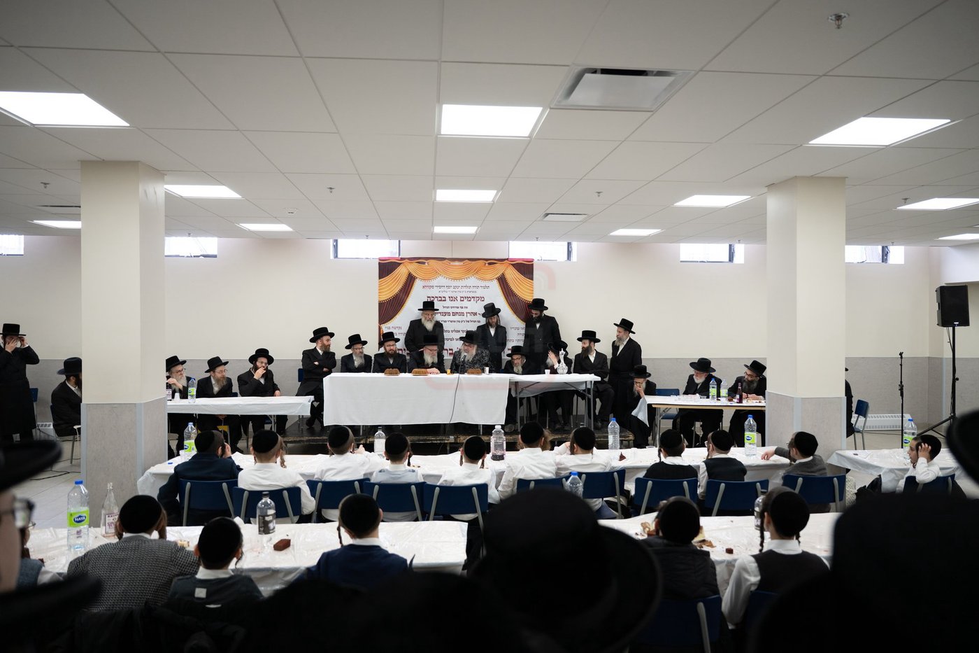 הרה"צ רבי אהרן מענדיל טווערסקי בביקור במונטריאול
