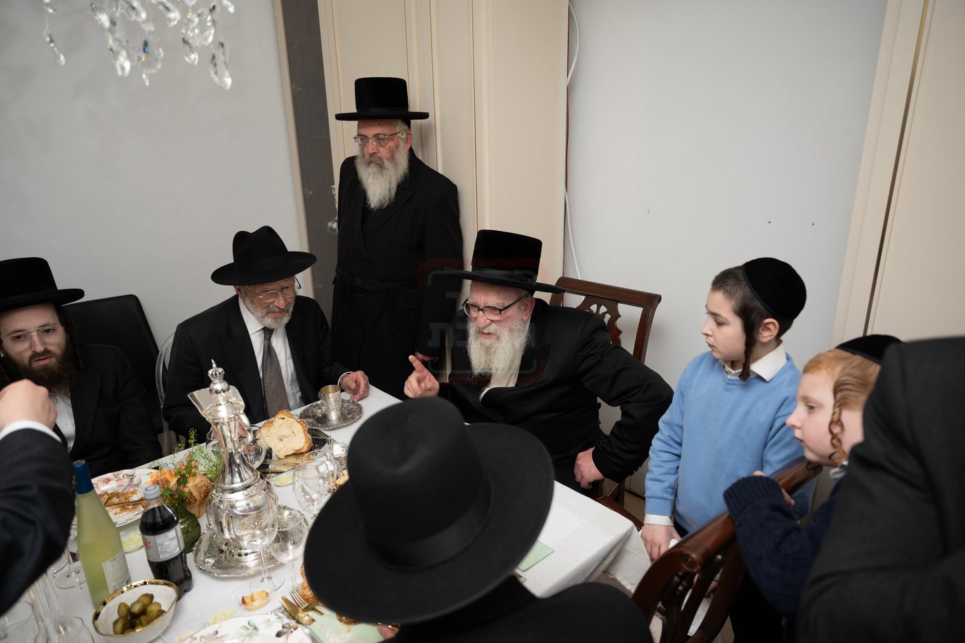 הרה"צ רבי אהרן מענדיל טווערסקי בביקור במונטריאול