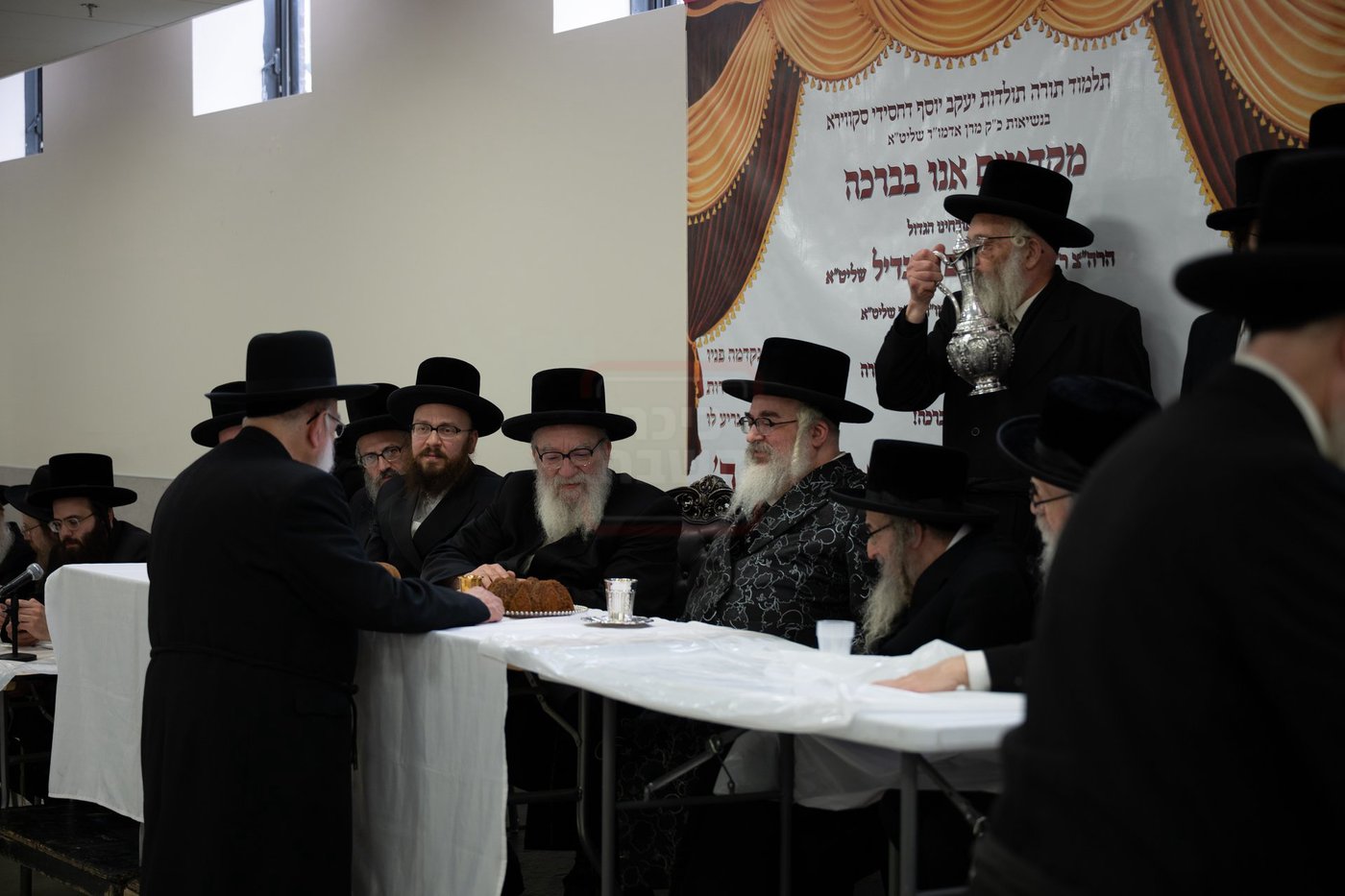 הרה"צ רבי אהרן מענדיל טווערסקי בביקור במונטריאול