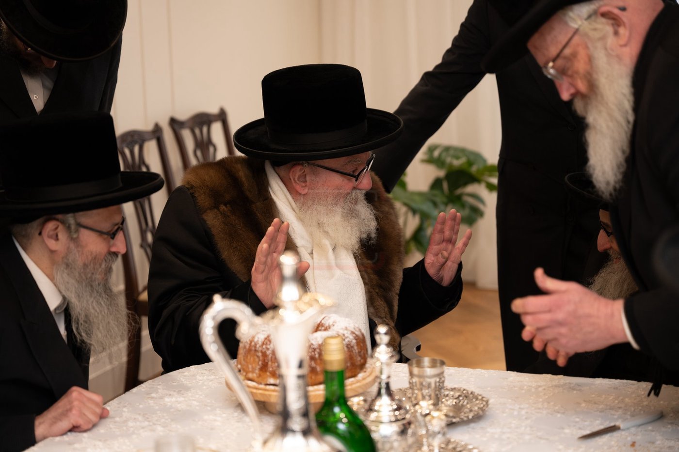 הרה"צ רבי אהרן מענדיל טווערסקי בביקור במונטריאול