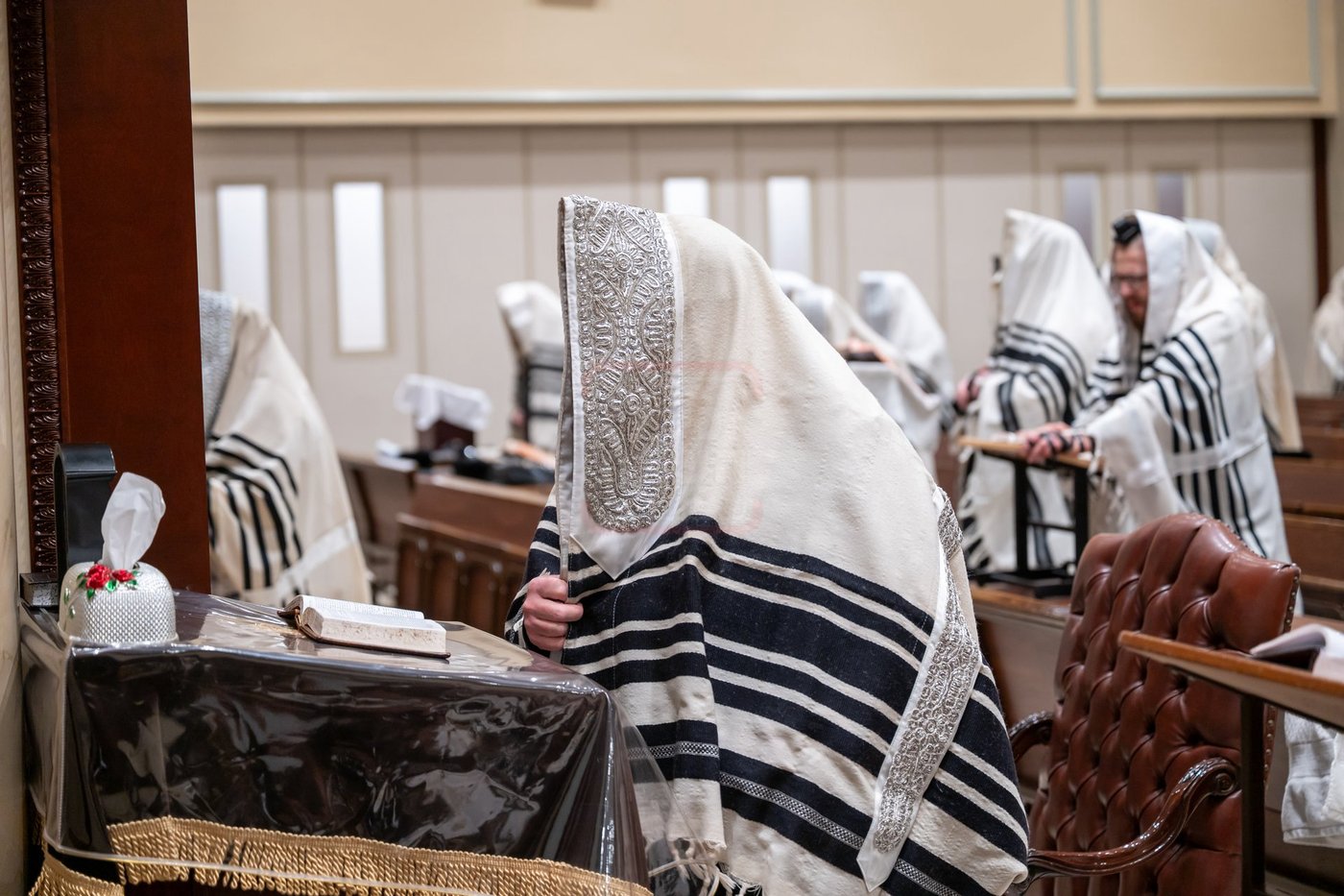 הרה"צ רבי אהרן מענדיל טווערסקי בביקור במונטריאול