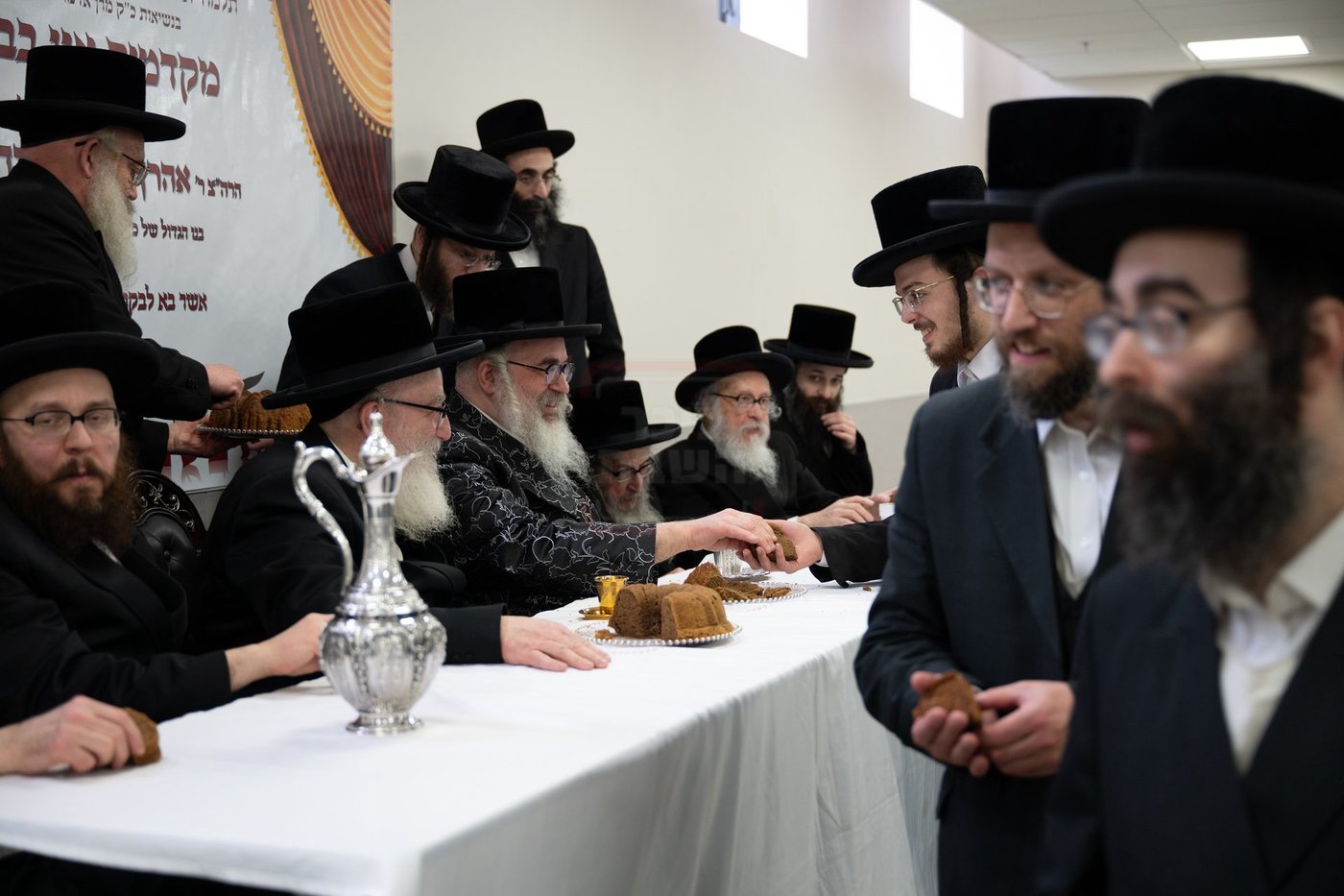 הרה"צ רבי אהרן מענדיל טווערסקי בביקור במונטריאול