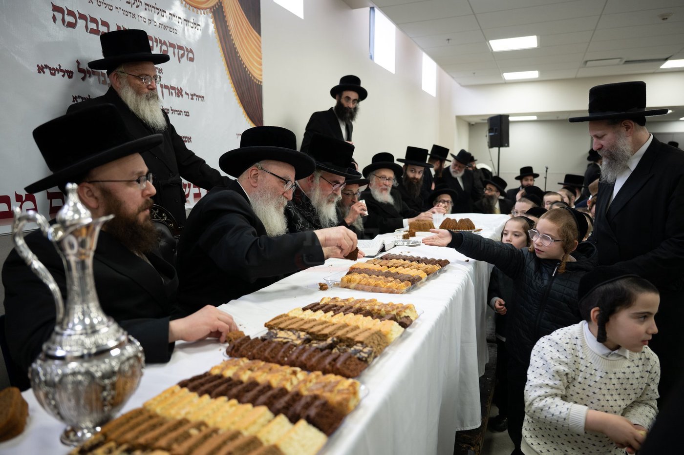 הרה"צ רבי אהרן מענדיל טווערסקי בביקור במונטריאול