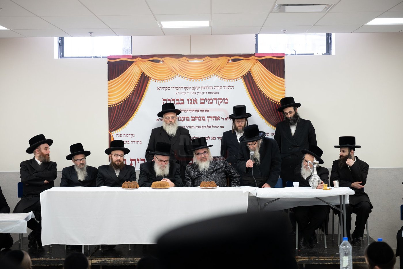 הרה"צ רבי אהרן מענדיל טווערסקי בביקור במונטריאול