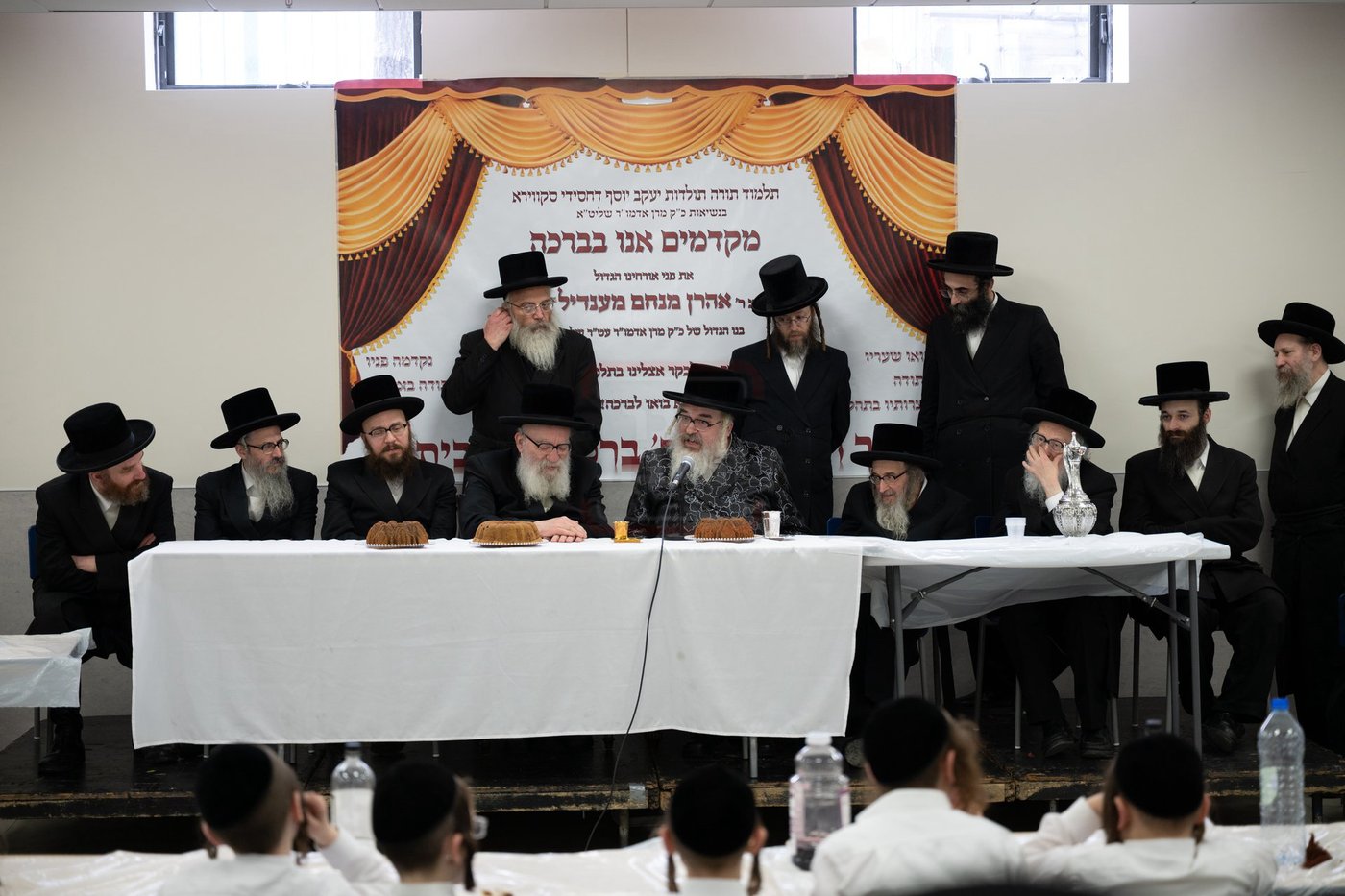 הרה"צ רבי אהרן מענדיל טווערסקי בביקור במונטריאול