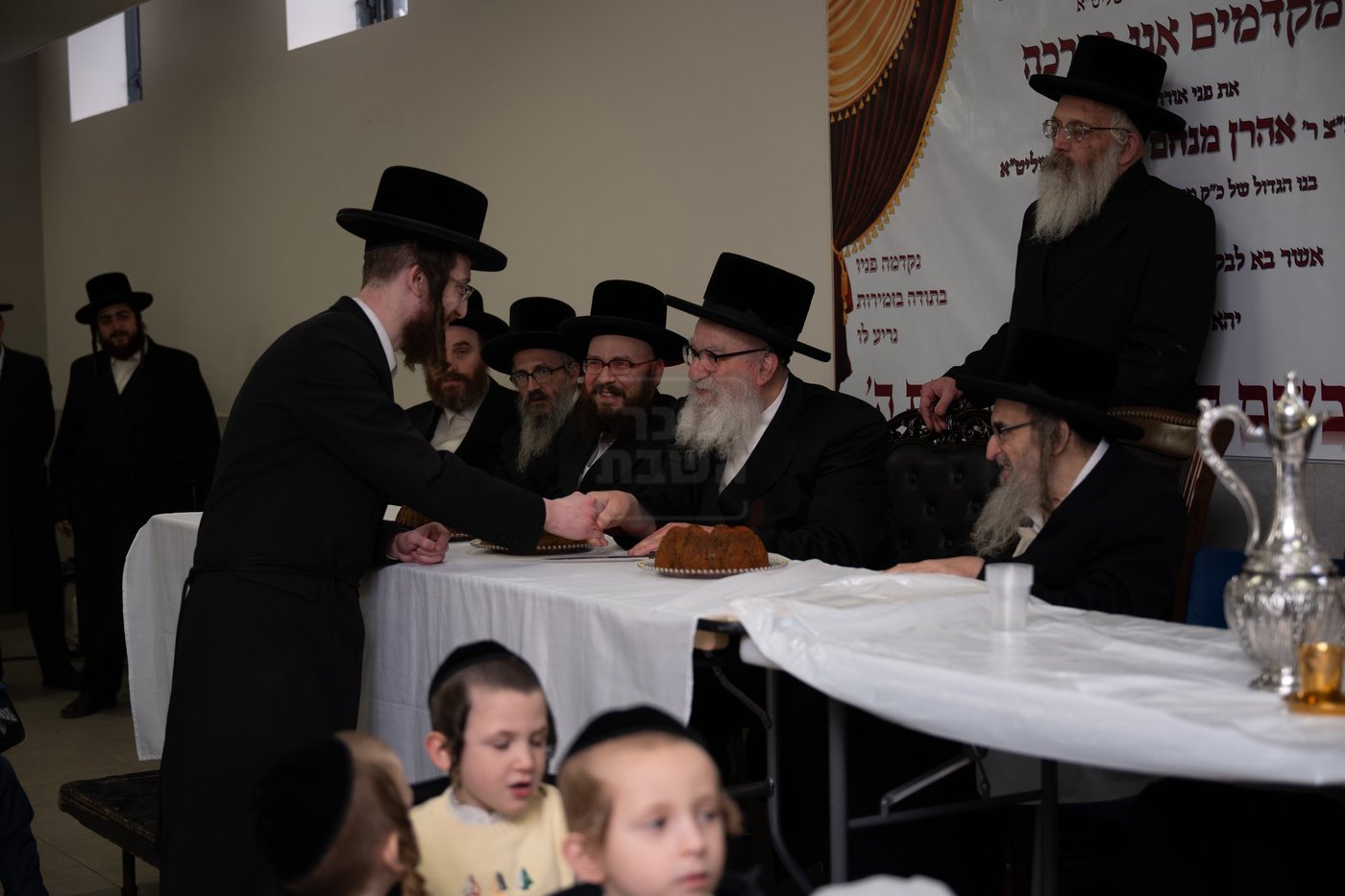 הרה"צ רבי אהרן מענדיל טווערסקי בביקור במונטריאול