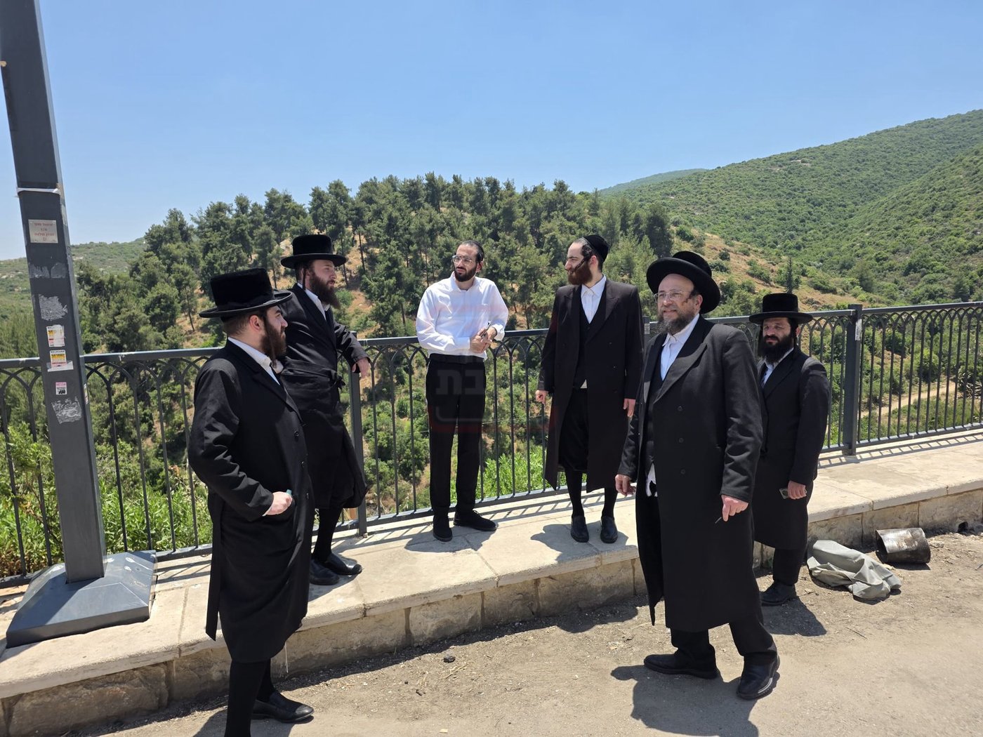 העסקנים ממונסי בסיור מקיף במירון