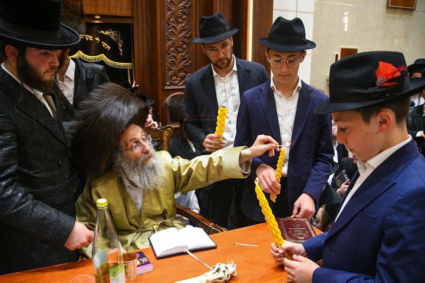 הגה"צ רבי אלימלך בידרמן בשבת בביתר