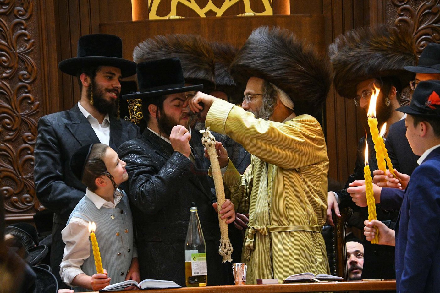 הגה"צ רבי אלימלך בידרמן בשבת בביתר