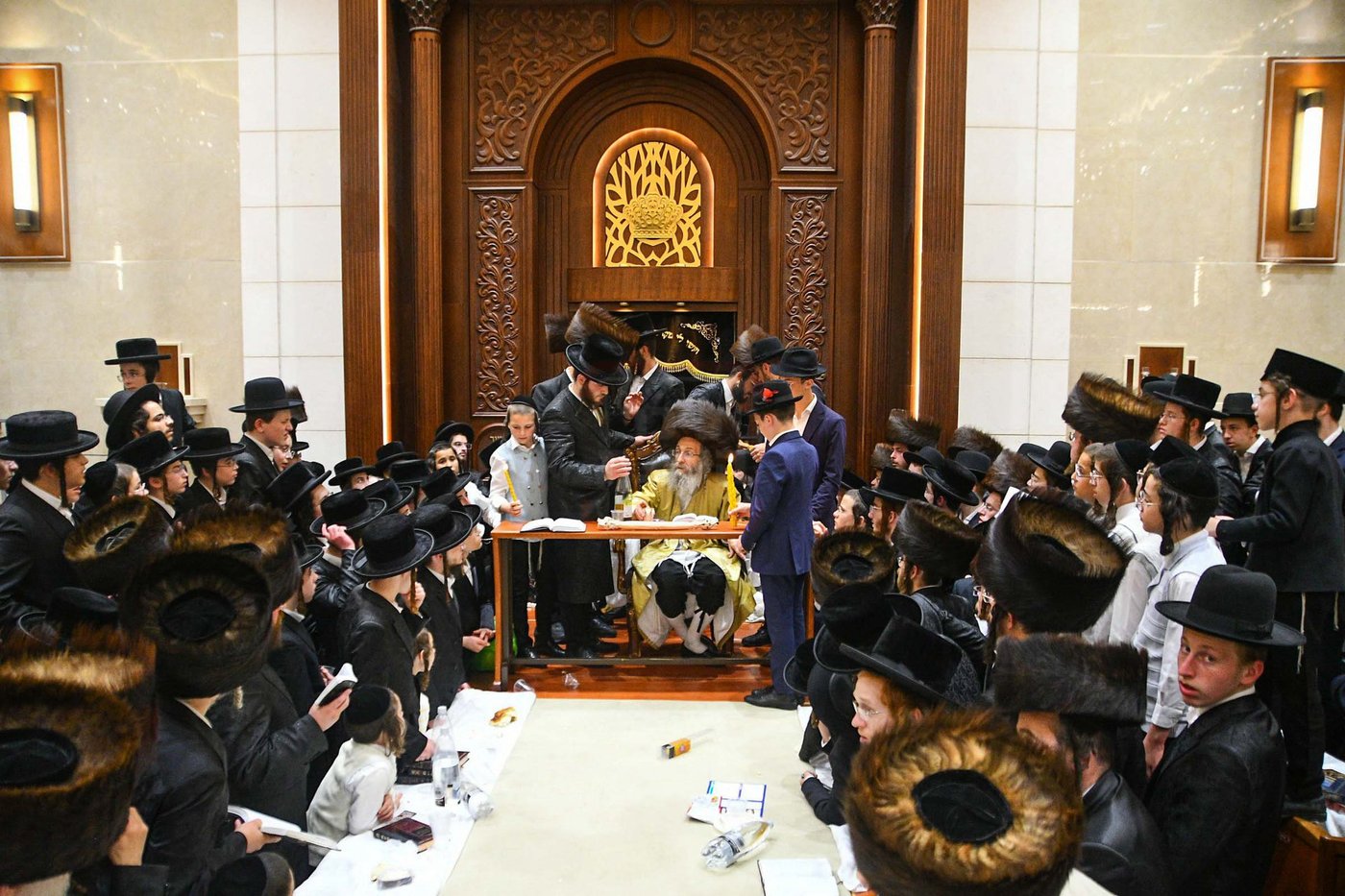 הגה"צ רבי אלימלך בידרמן בשבת בביתר