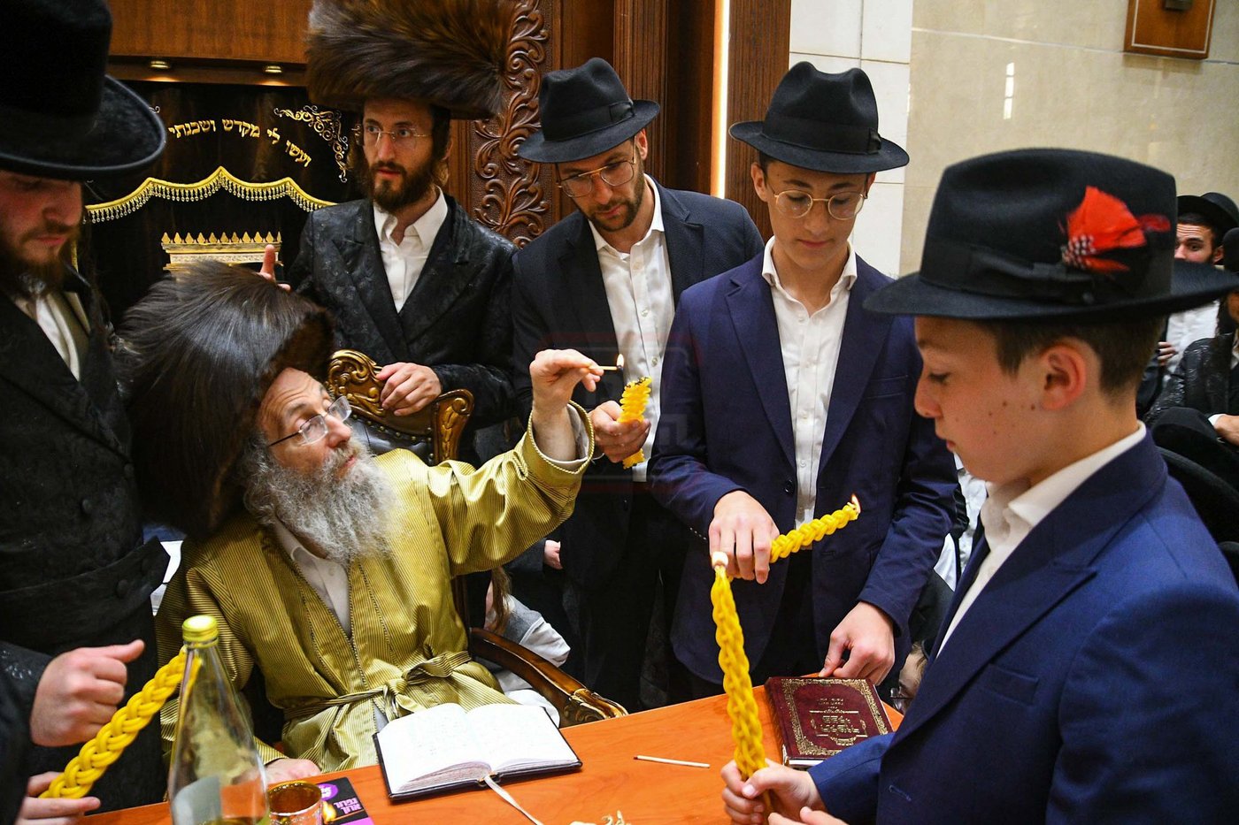 הגה"צ רבי אלימלך בידרמן בשבת בביתר