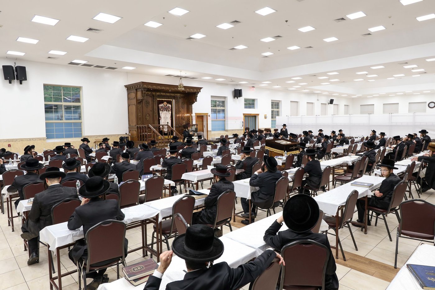 האדמו"ר מסאטמר בשבת התאחדות במחנה דברי יואל