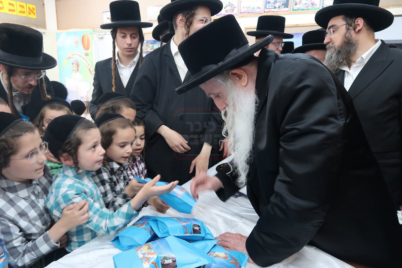מעמד הכנסת נין האדמו"ר ממכנובקא בעלזא לת"ת