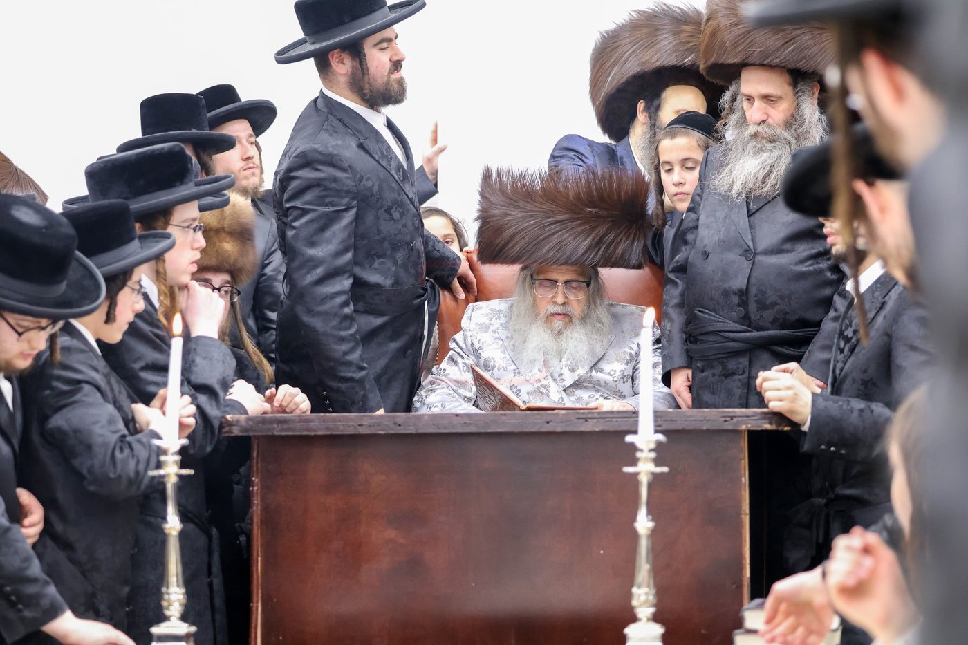 האדמו"ר מסאטמר בשבת התאחדות במחנה דברי יואל