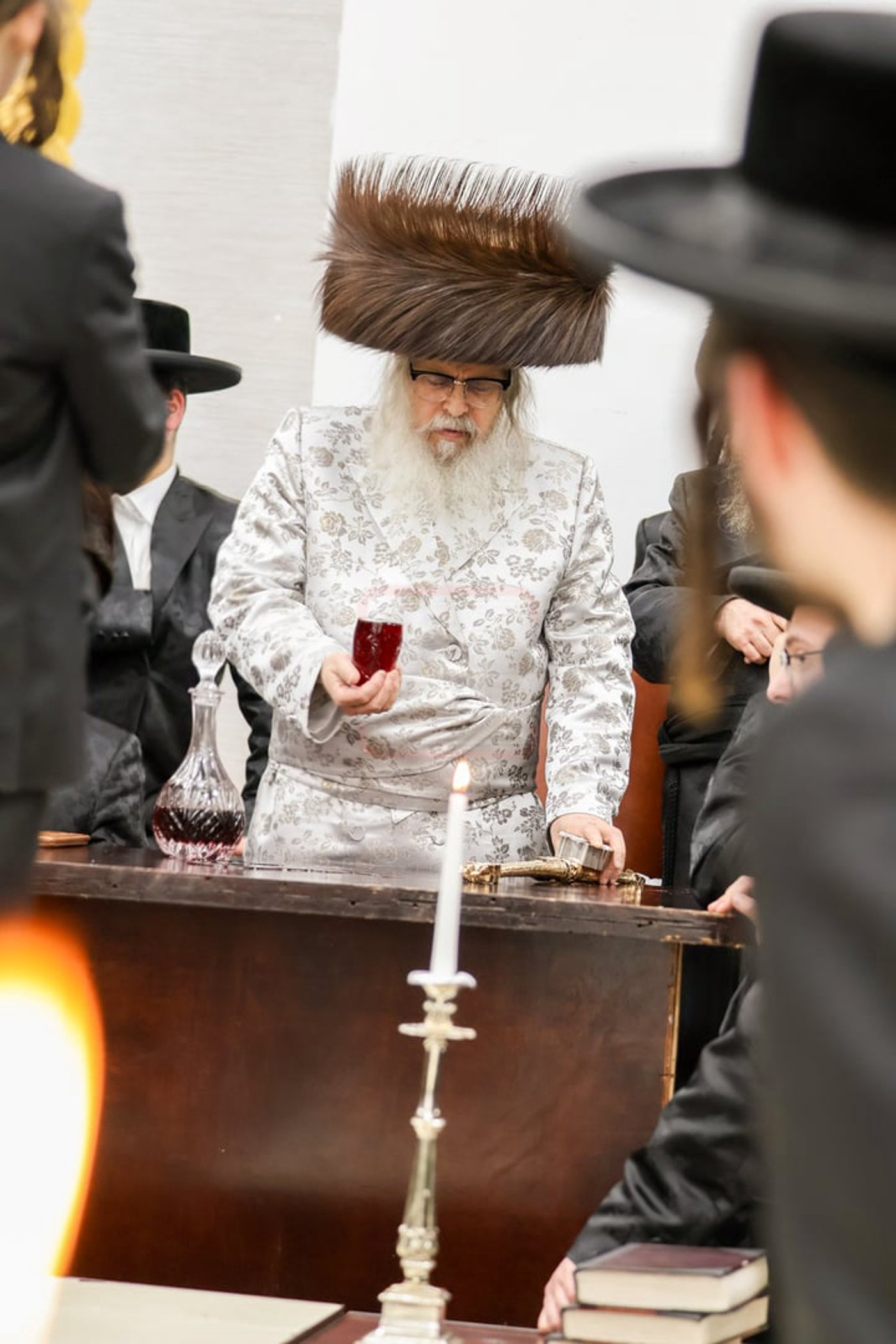 האדמו"ר מסאטמר בשבת התאחדות במחנה דברי יואל