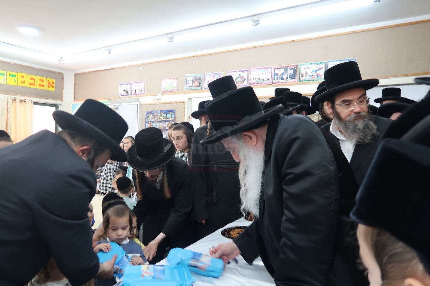 מעמד הכנסת נין האדמו"ר ממכנובקא בעלזא לת"ת