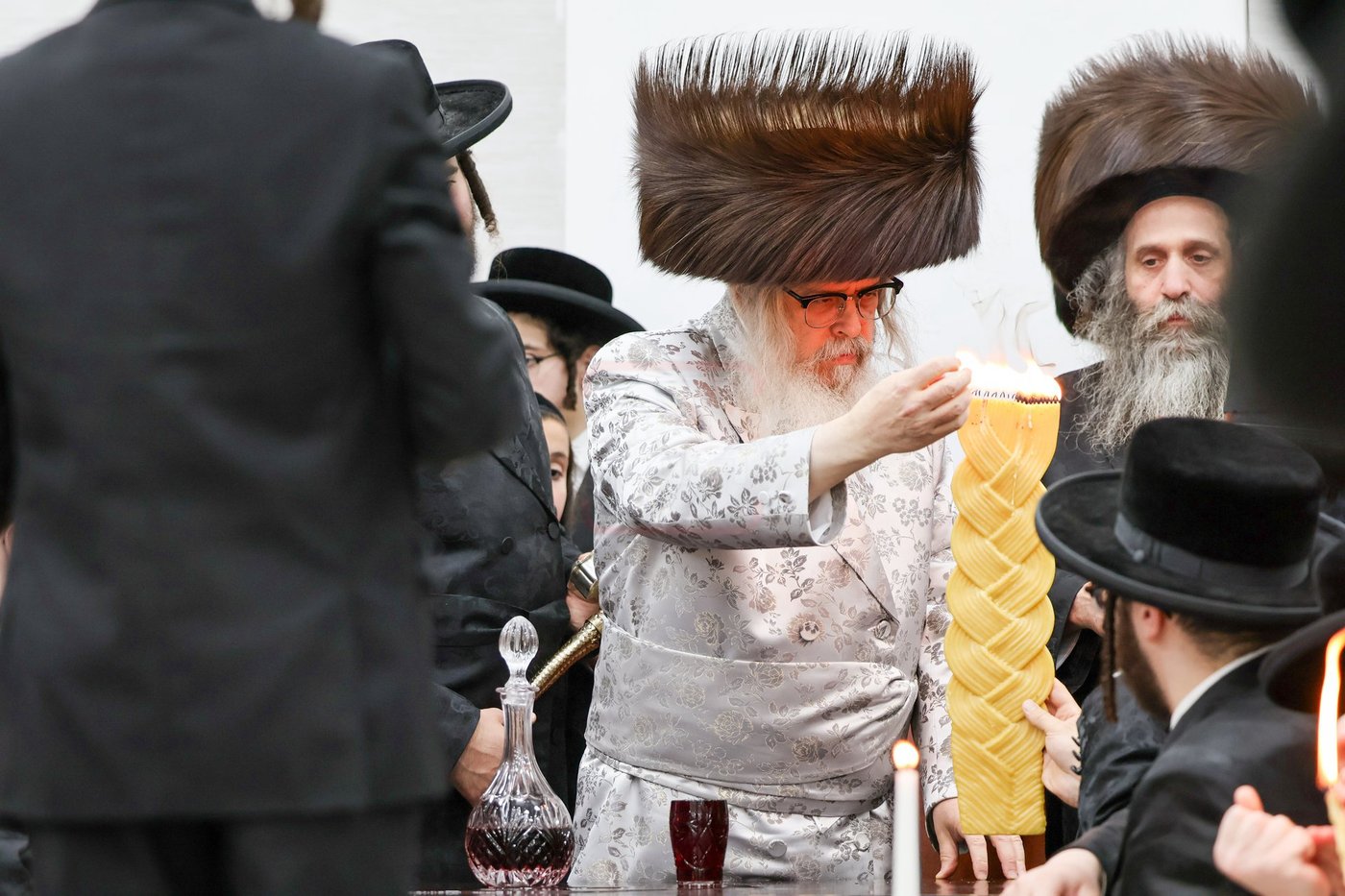 האדמו"ר מסאטמר בשבת התאחדות במחנה דברי יואל