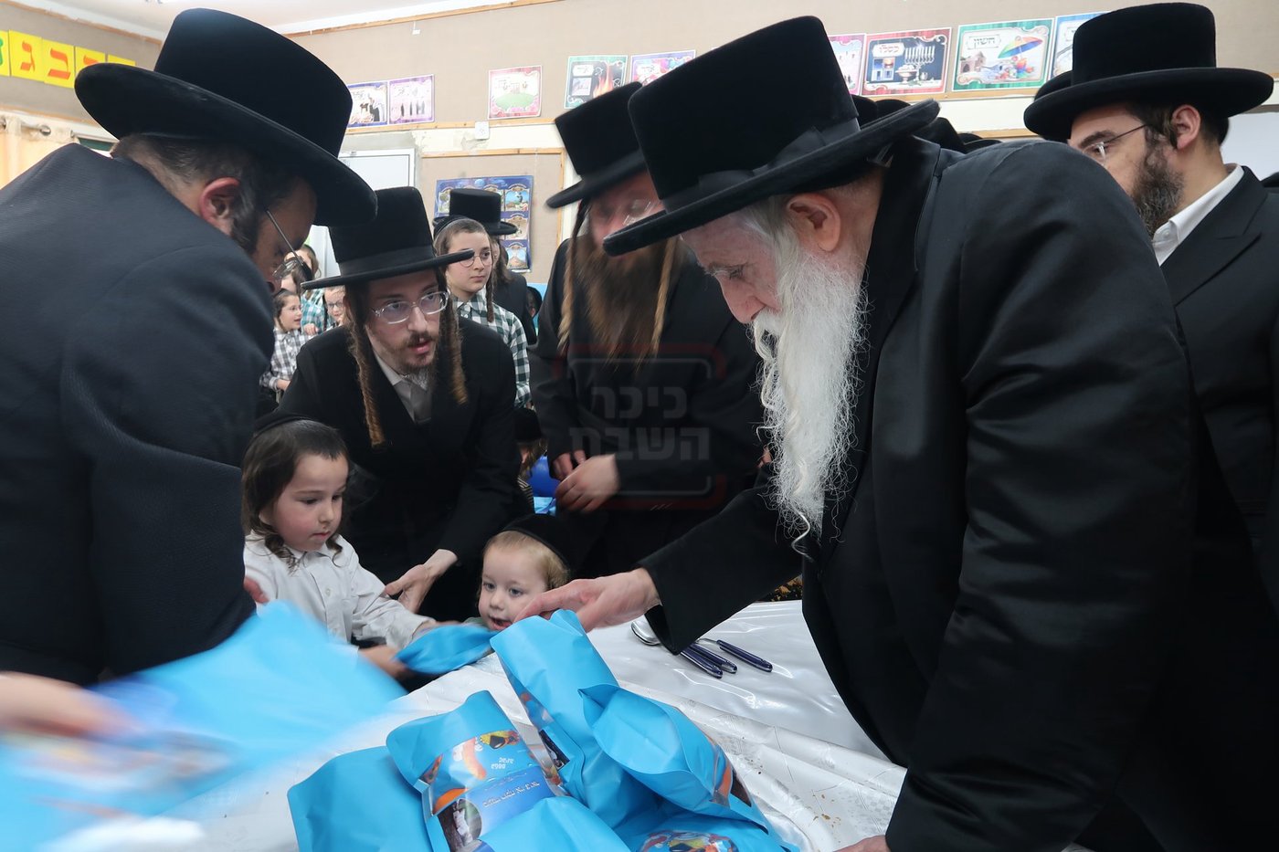 מעמד הכנסת נין האדמו"ר ממכנובקא בעלזא לת"ת
